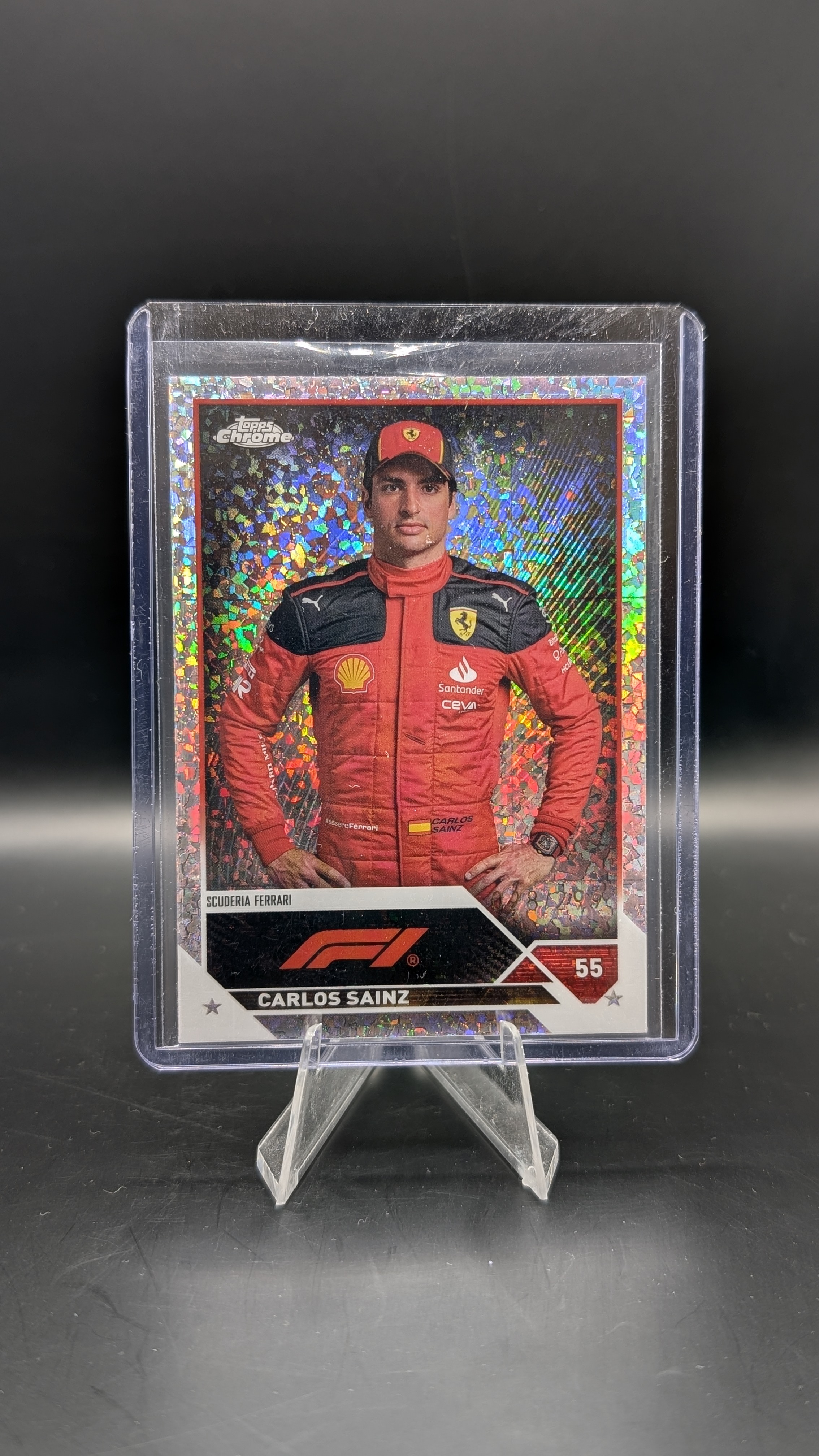 2023 Chrome Carlos Sainz #17