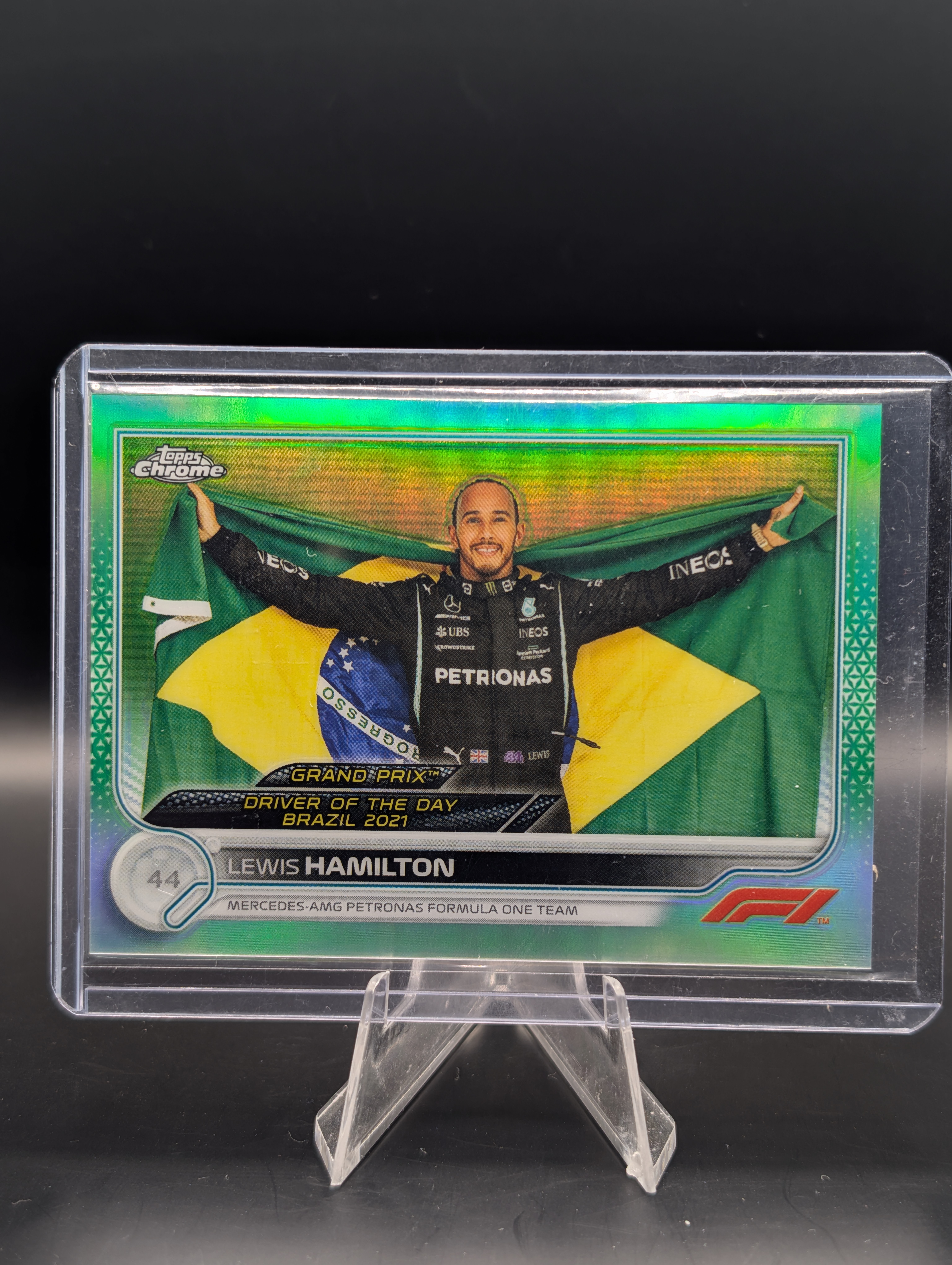 2022 Chrome Lewis Hamilton #190