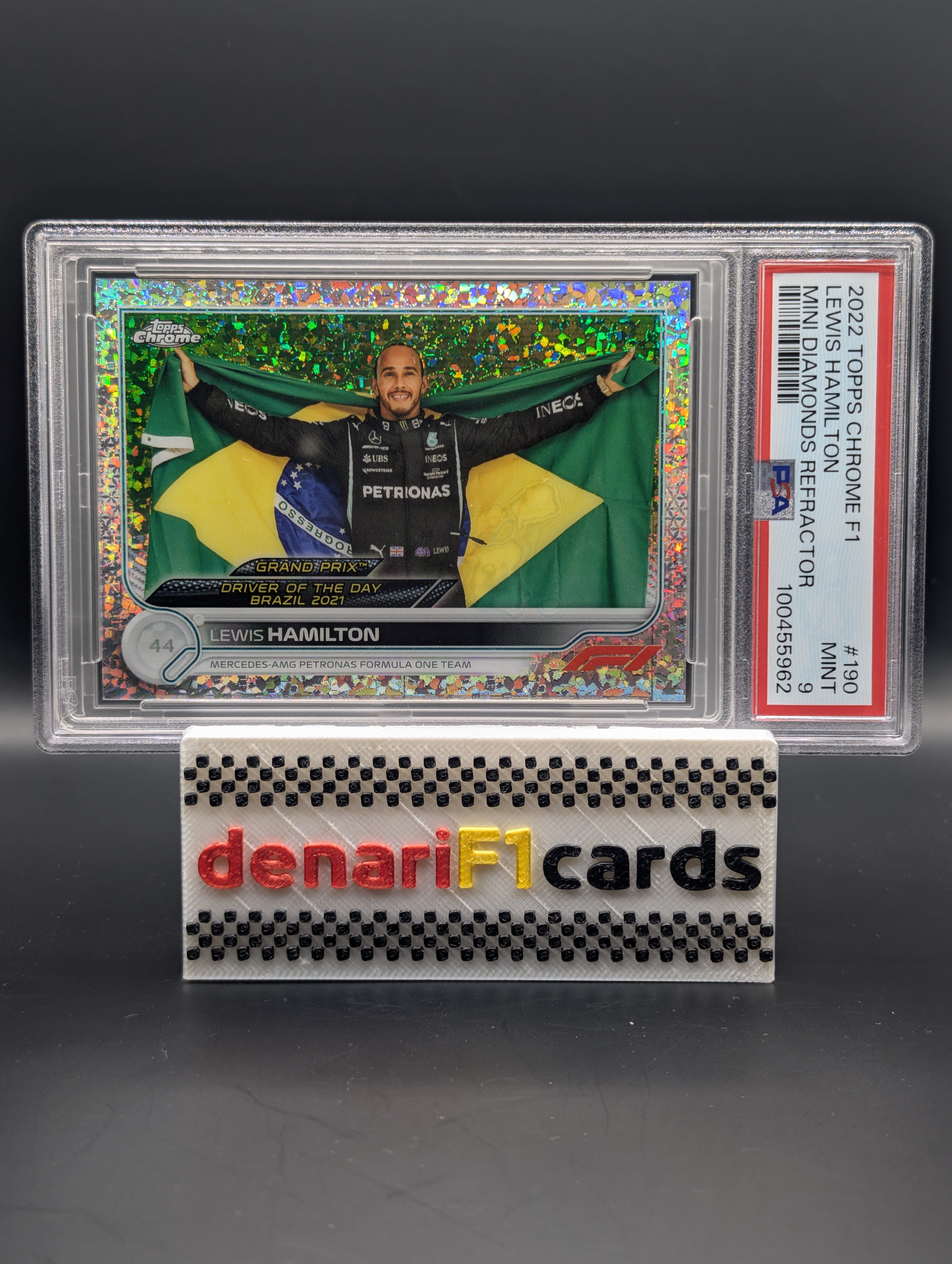 2021 Chrome Lewis Hamilton #190