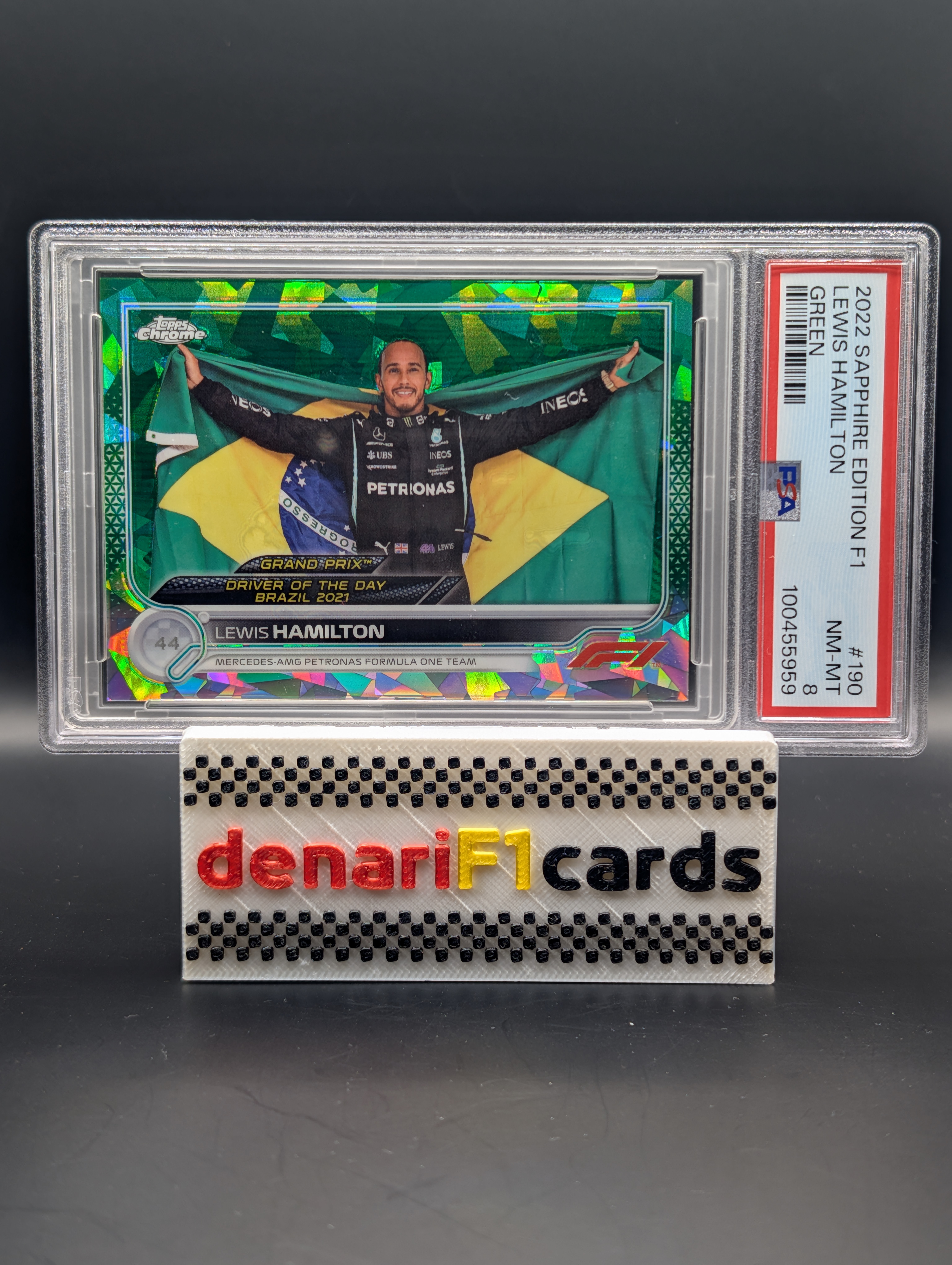 2022 Chrome Sapphire Edition Lewis Hamilton #190
