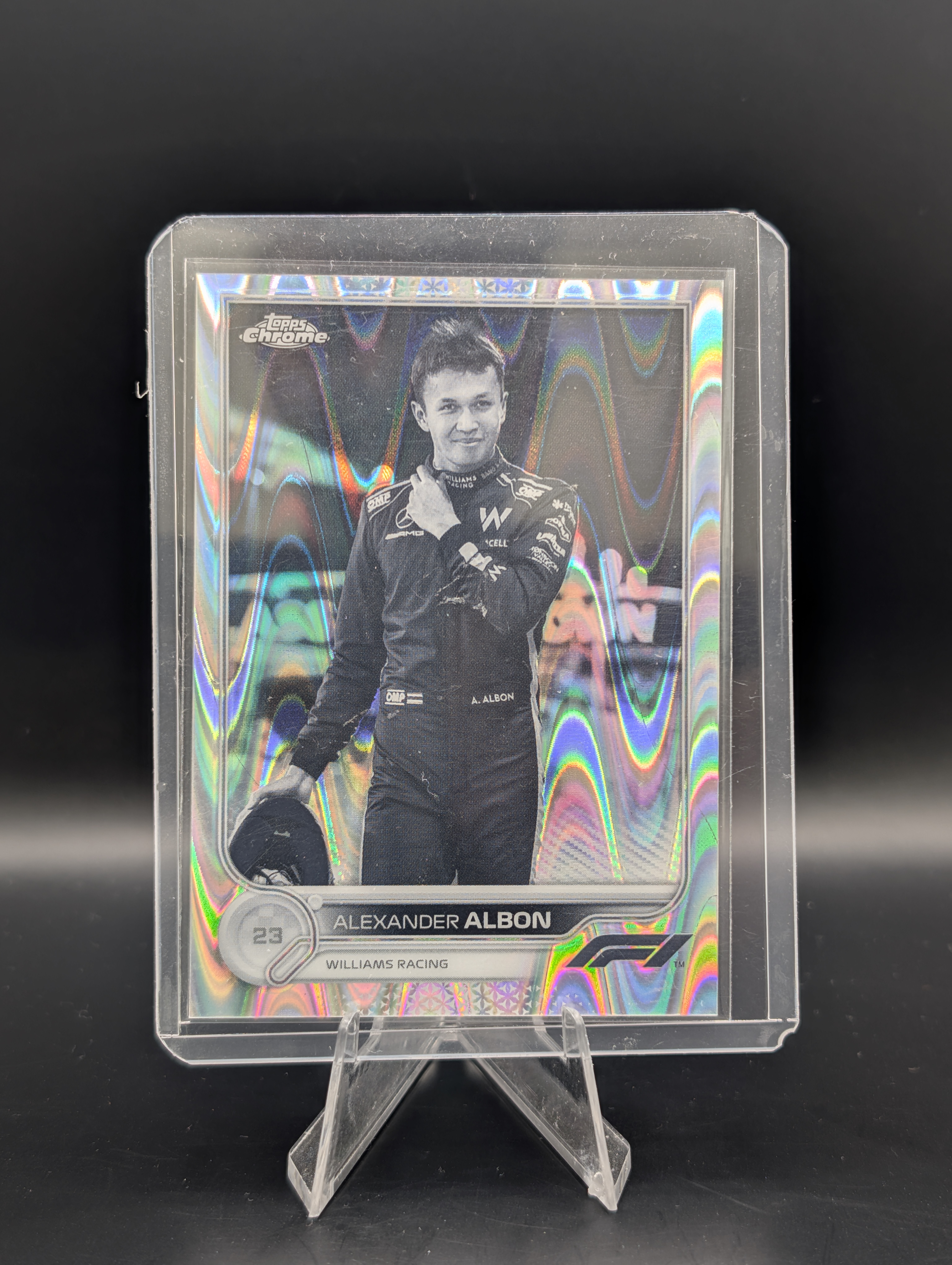 2022 Chrome Alexander Albon #55