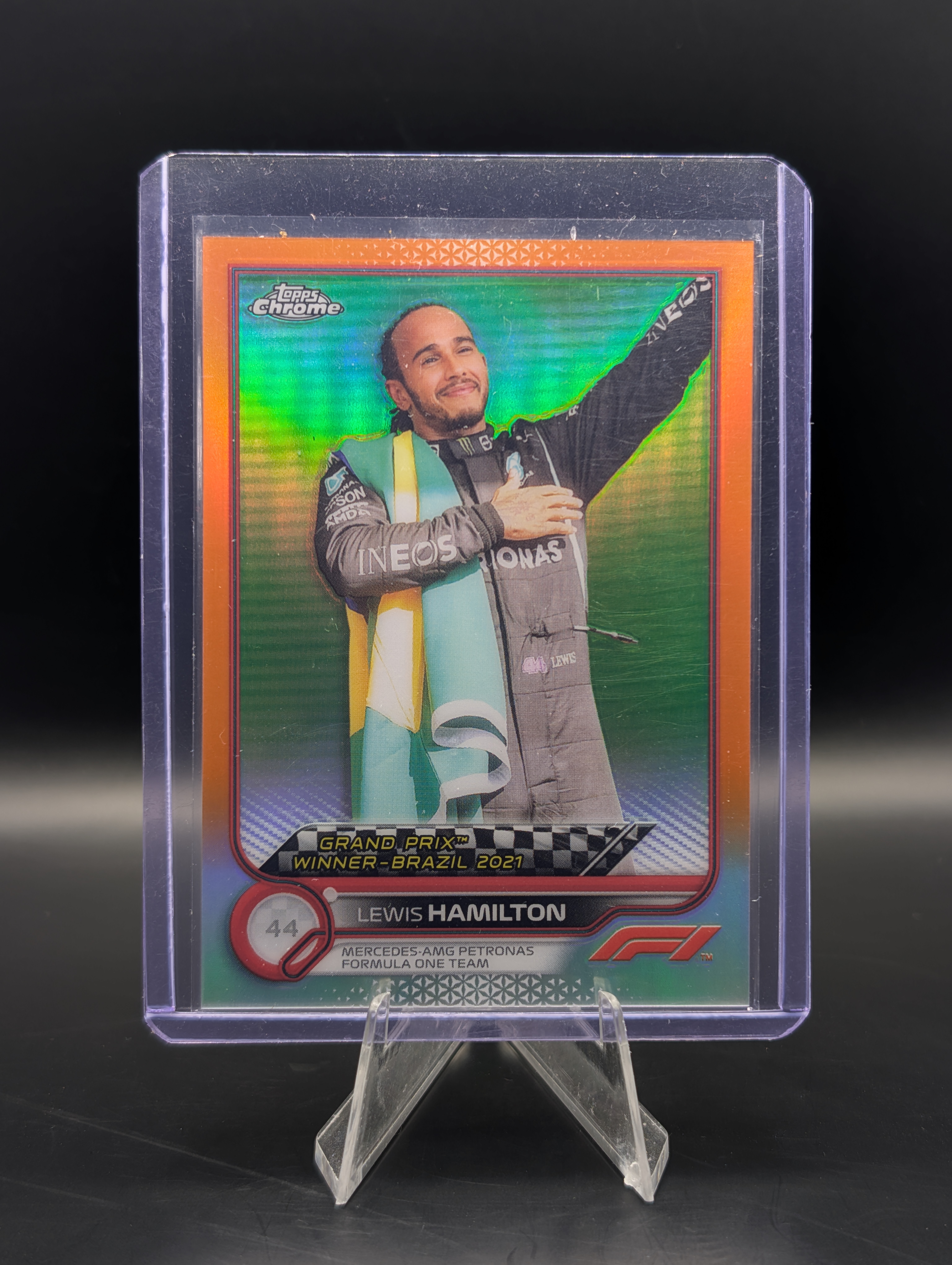 2022 Chrome Lewis Hamilton #169