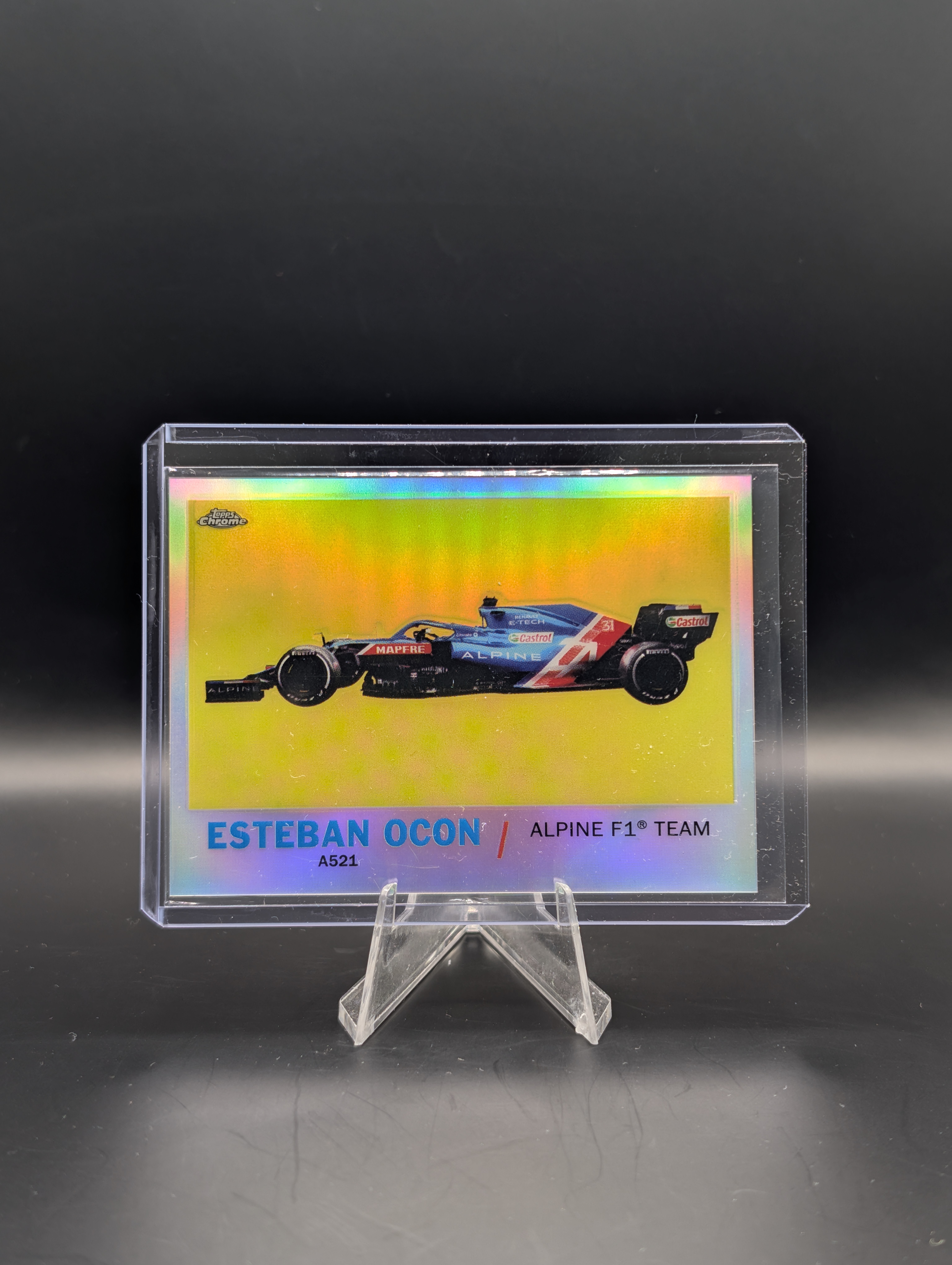 2021 Chrome Esteban Ocon T61-EO