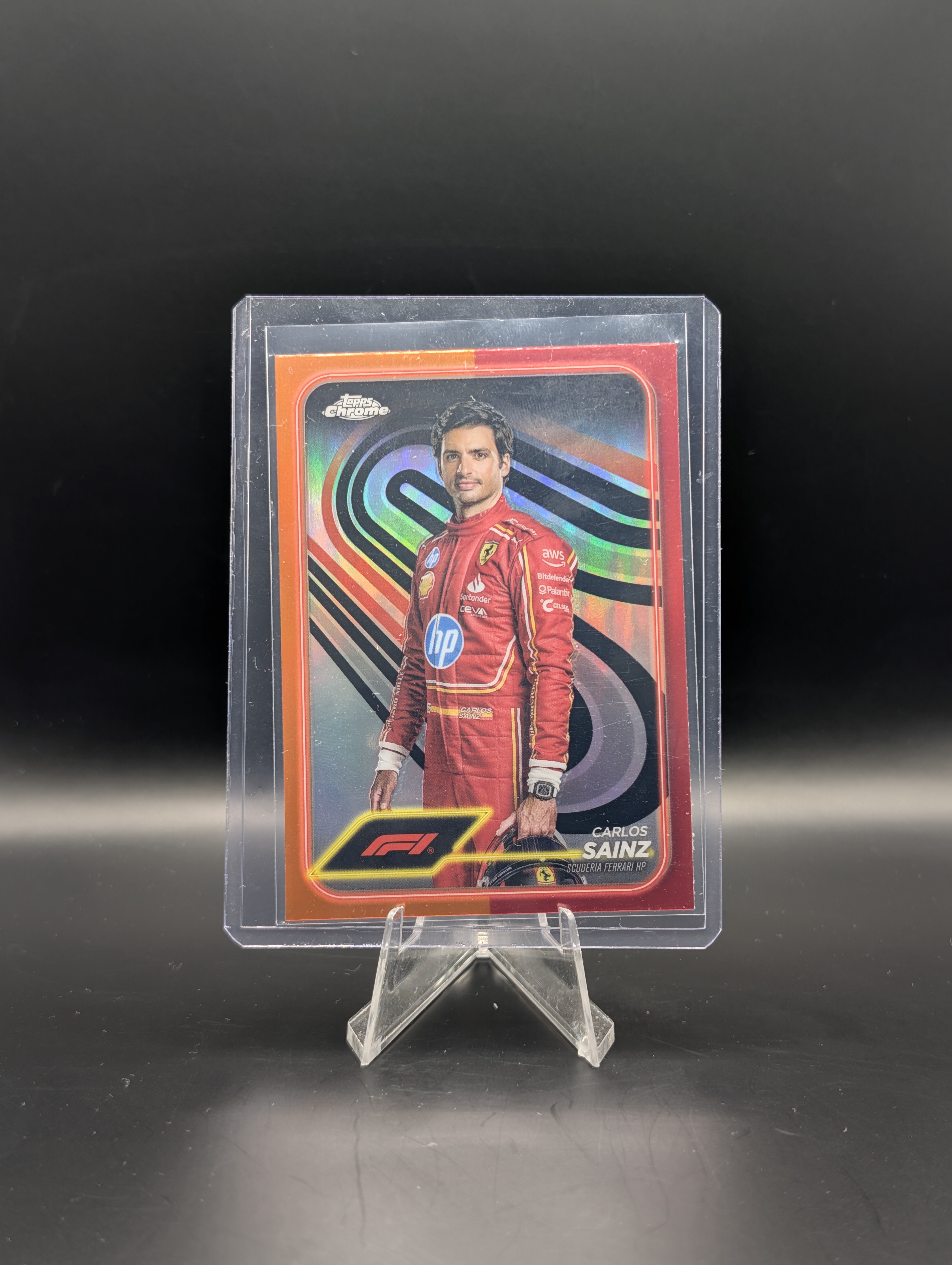 2024 Chrome Carlos Sainz #4