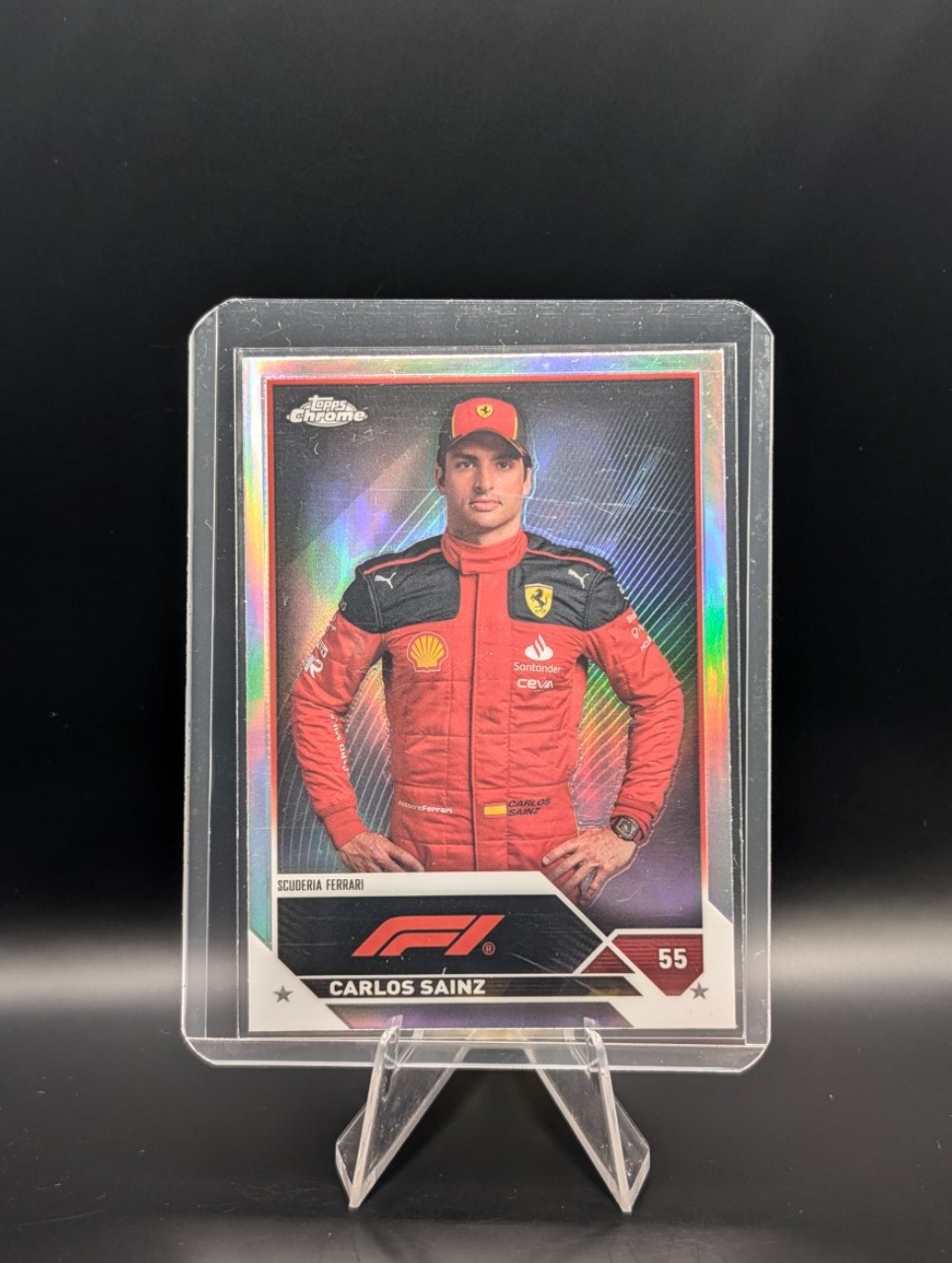 2023 Chrome Carlos Sainz #17