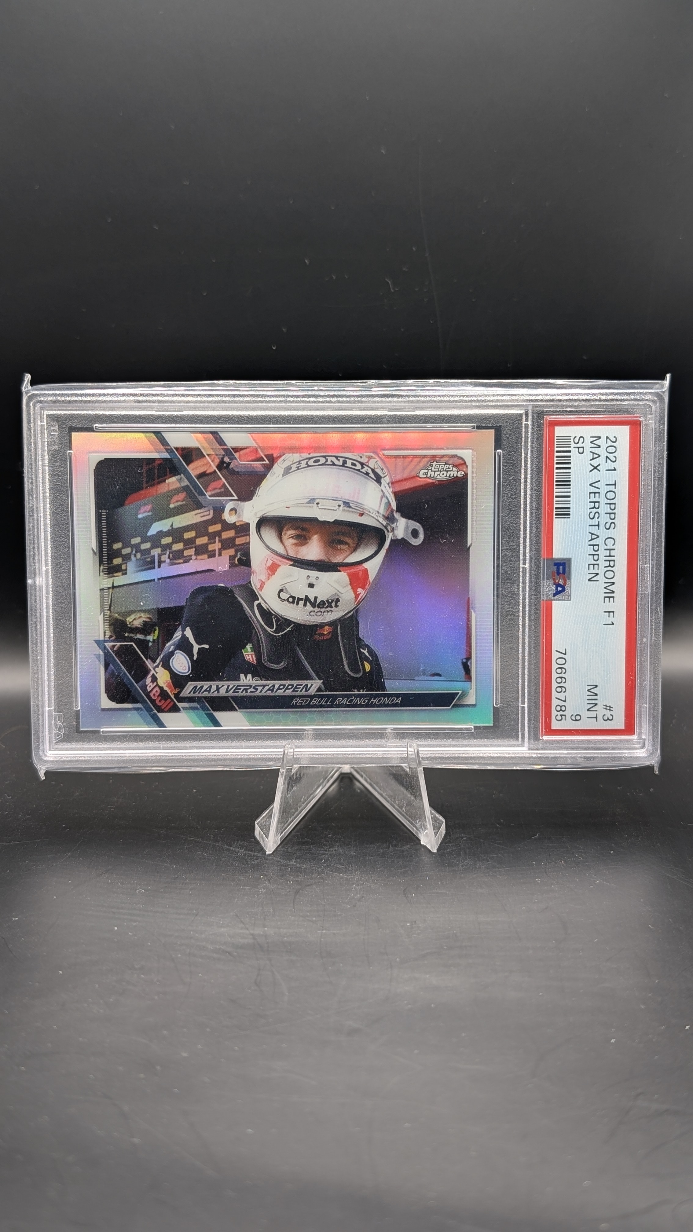 2021 Chrome Max Verstappen #3