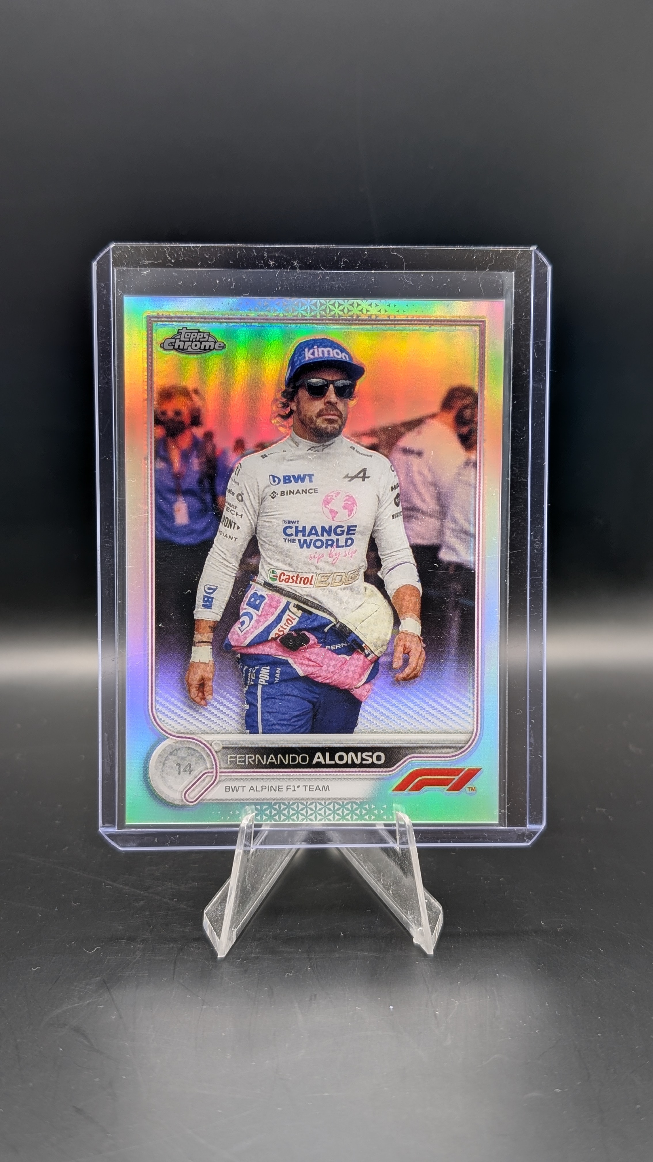 2022 Chrome Fernando Alonso #16