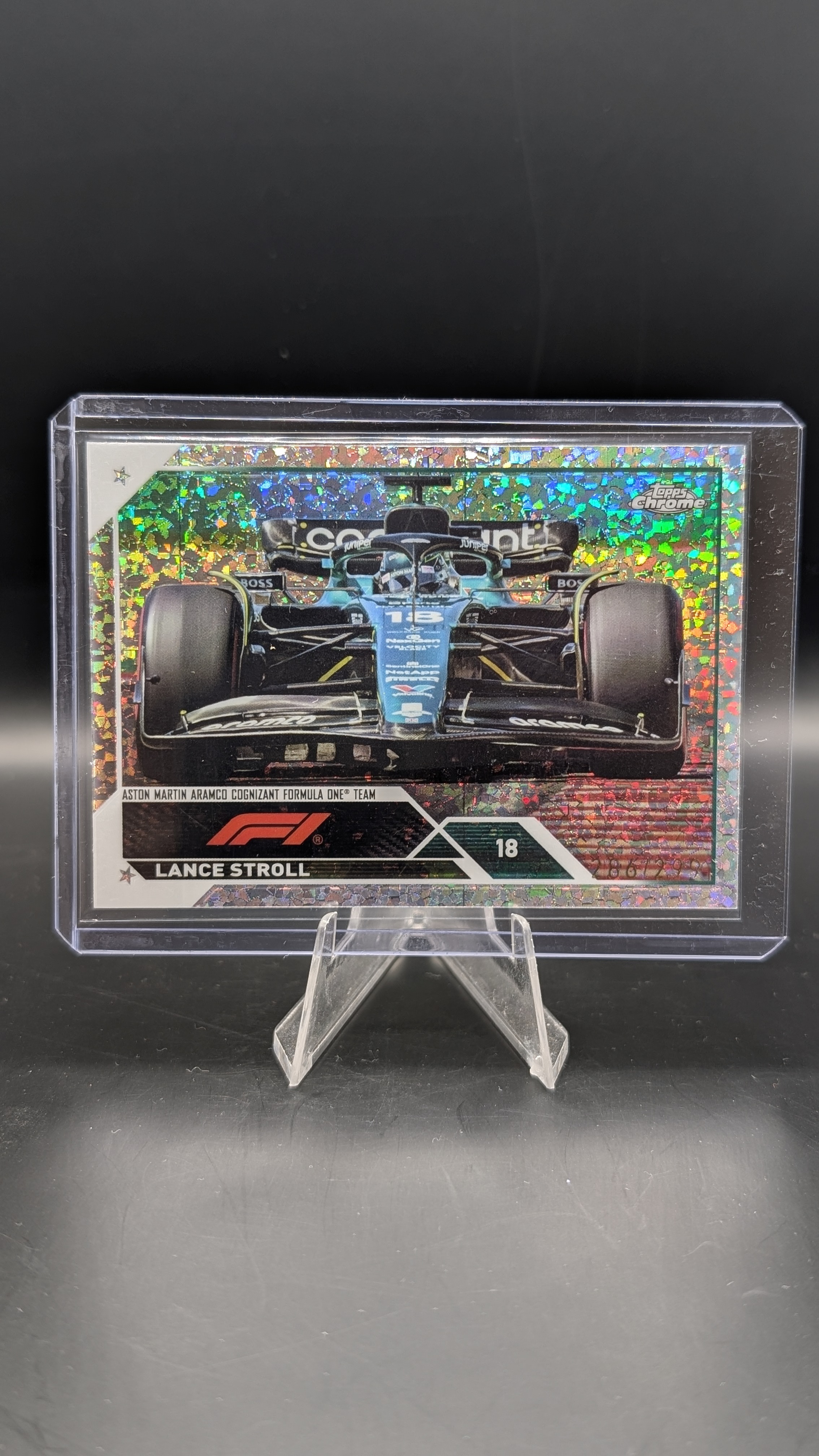 2023 Chrome Lance Stroll #45