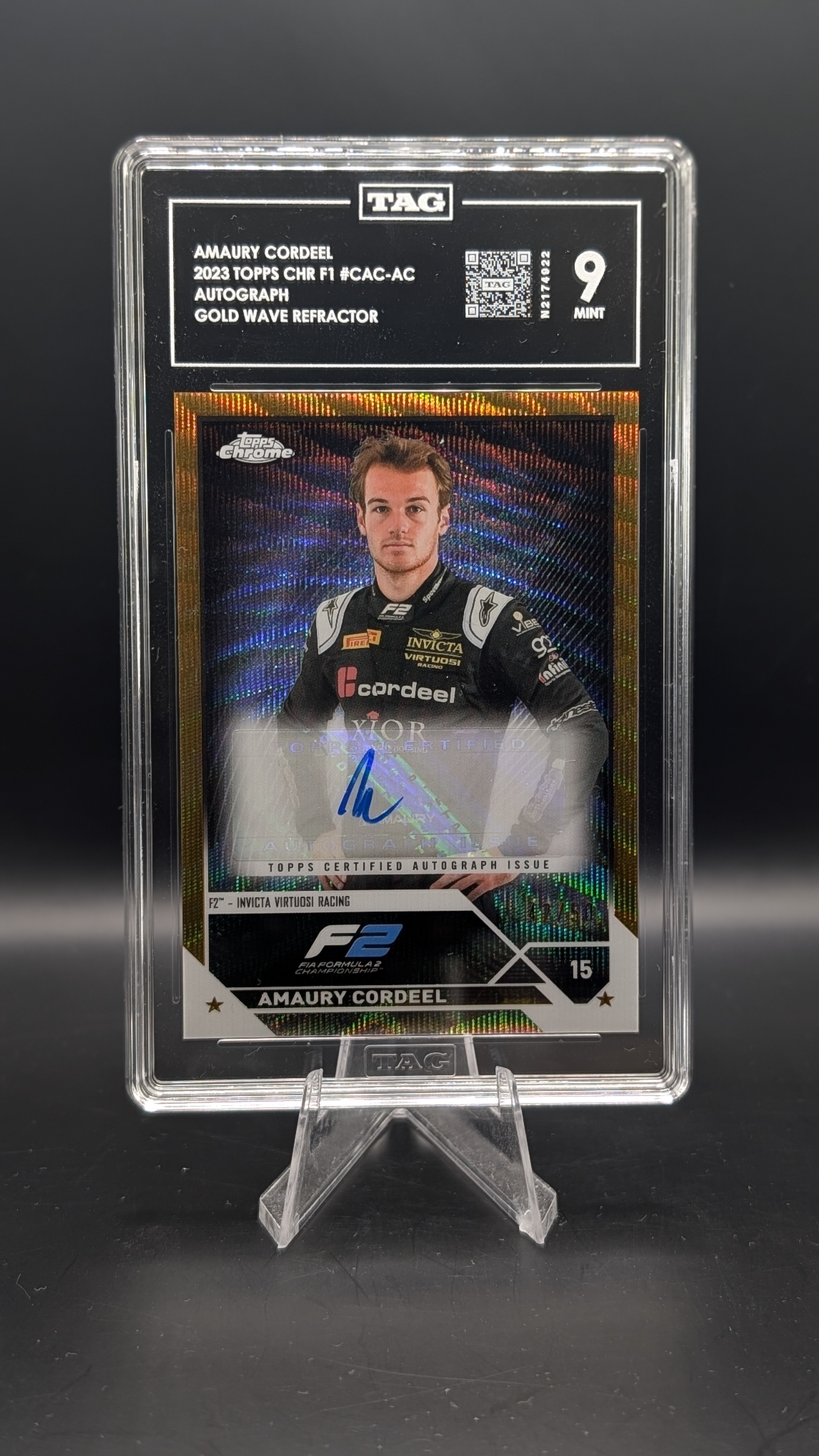 2023 Chrome Amaury Cordeel #CAC-AC