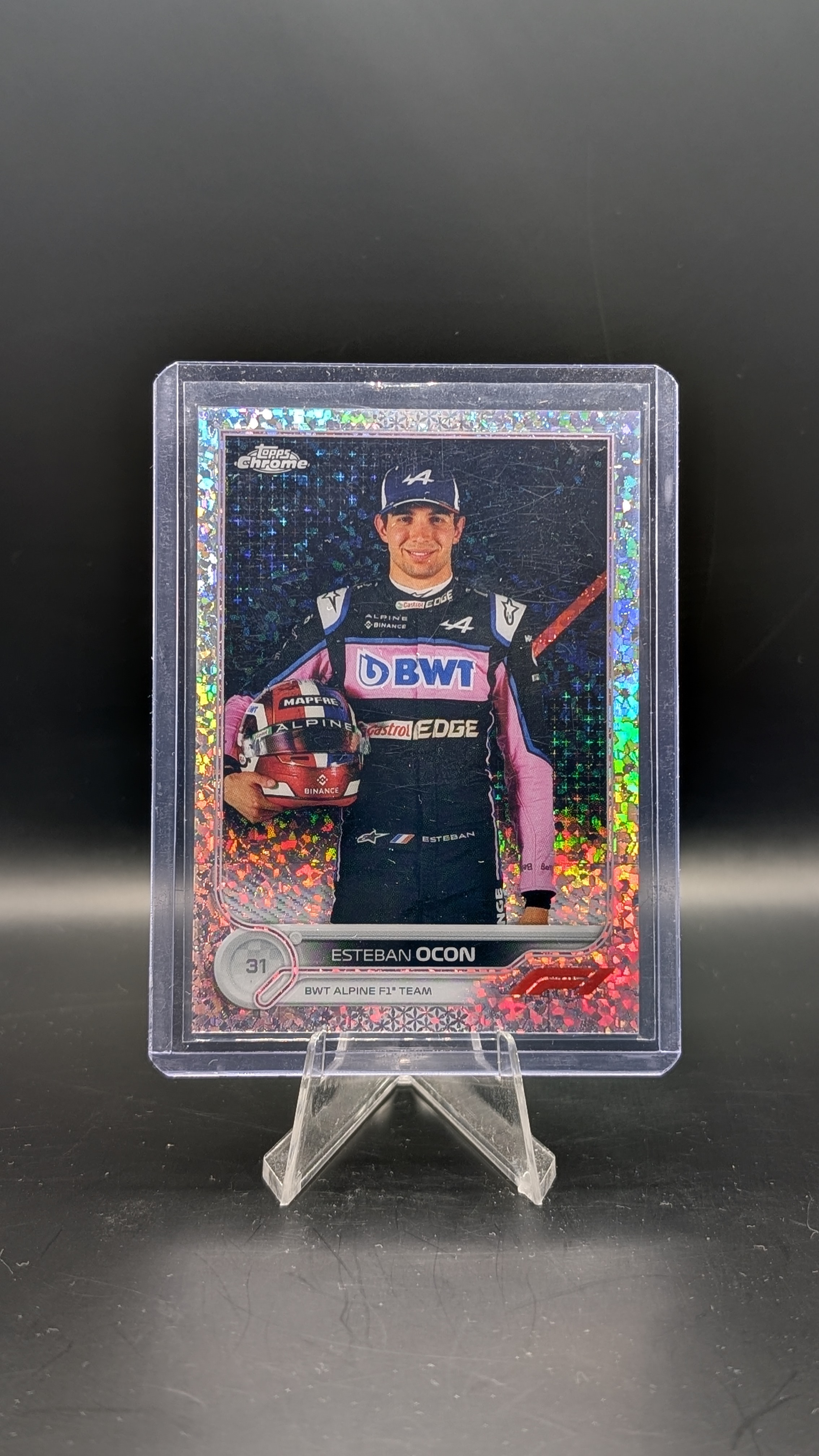 2022 Chrome Esteban Ocon #41