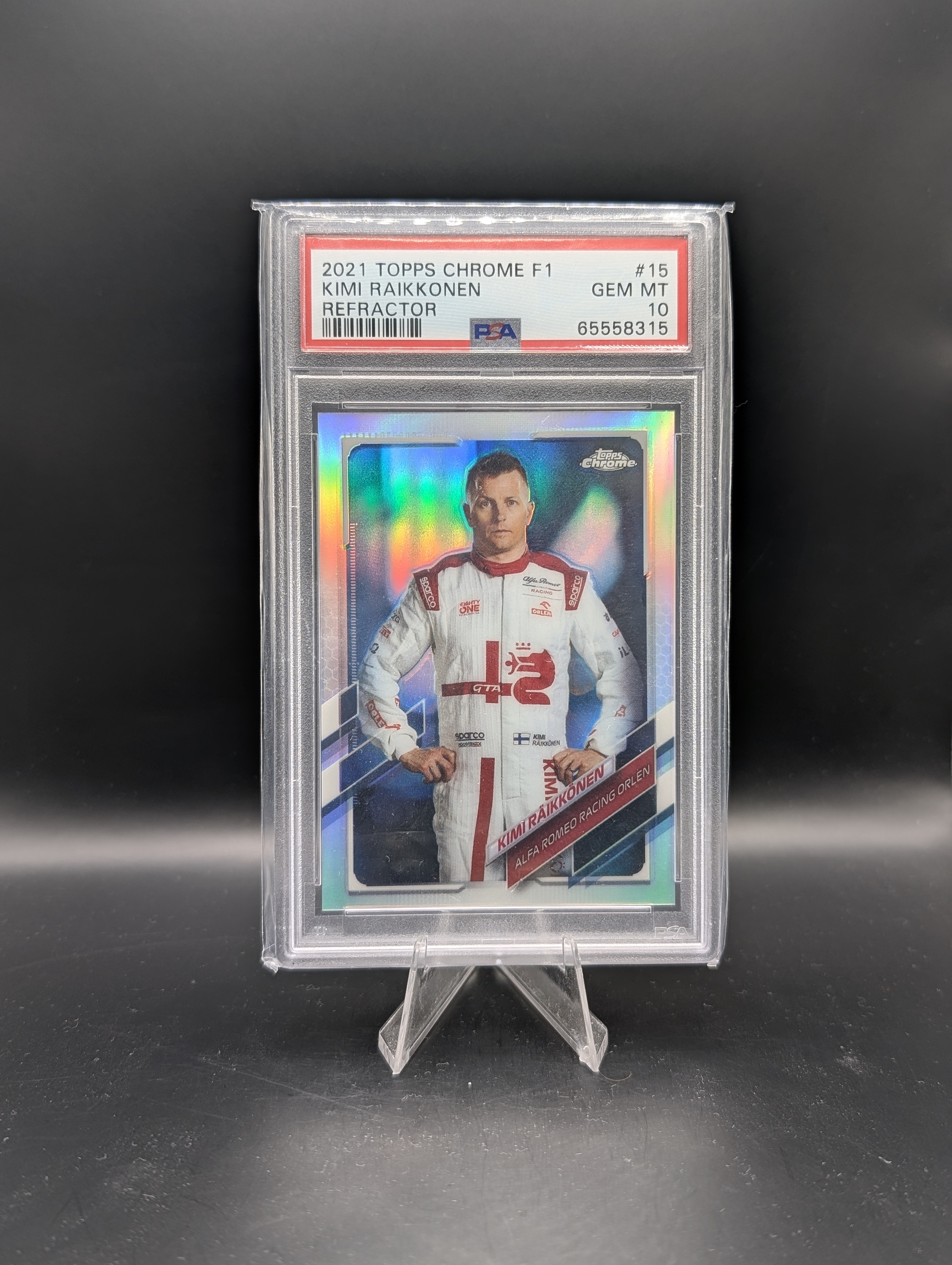 2021 Chrome Kimi Räikkönen #15