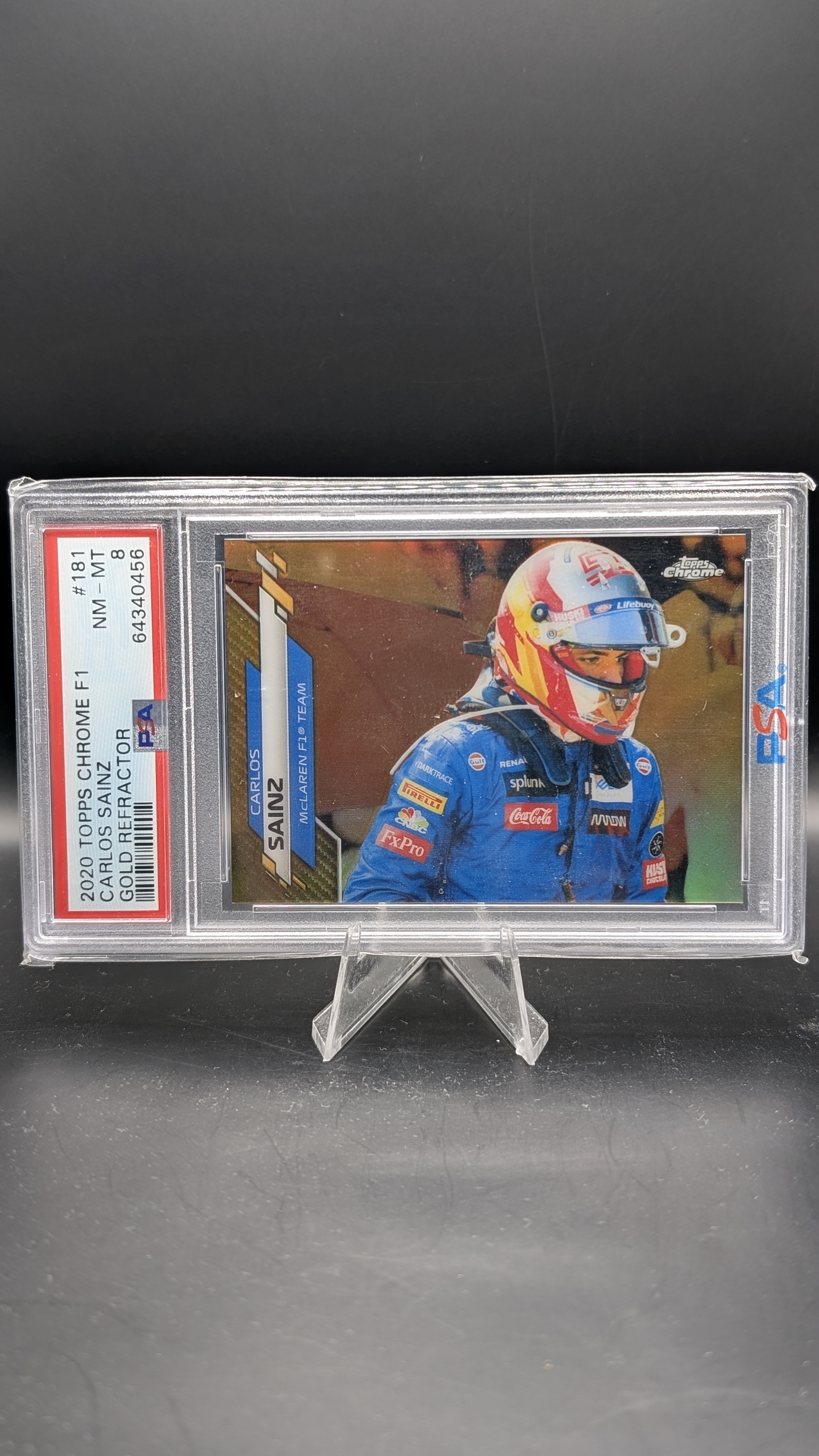 2020 Chrome Carlos Sainz #181