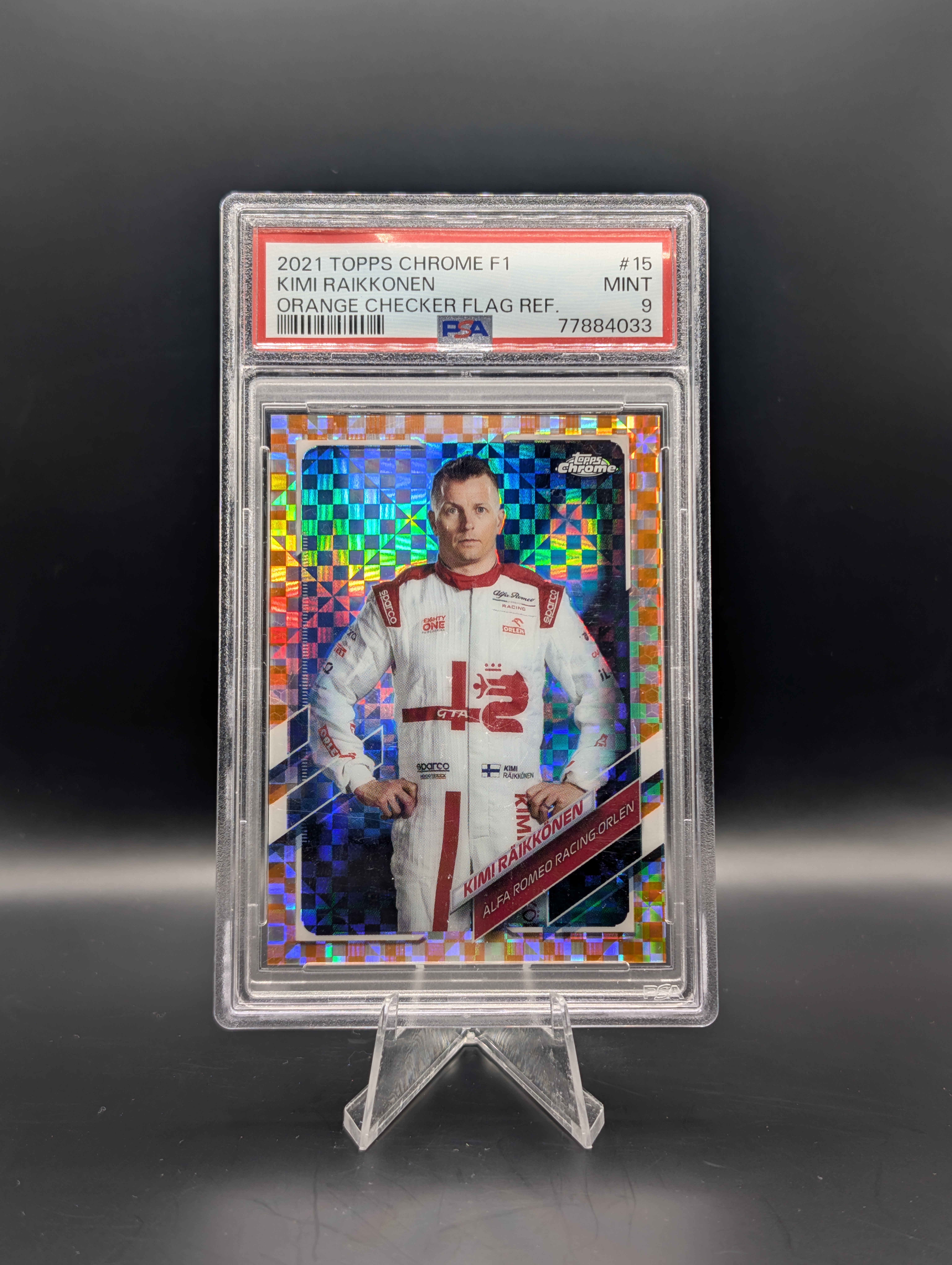 2021 Chrome Kimi Räikkönen #15