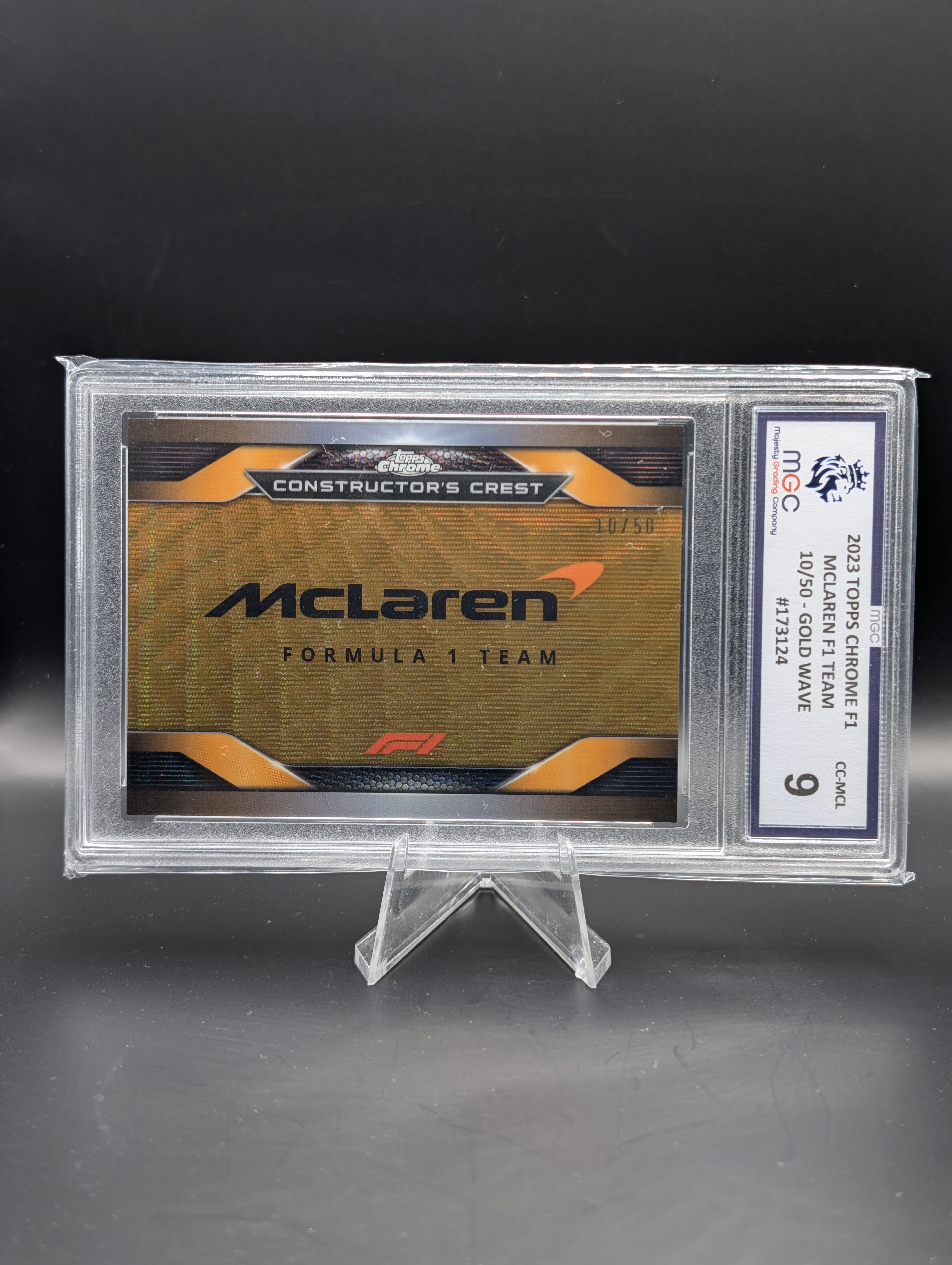 2023 Chrome McLaren Crest CC-MCL