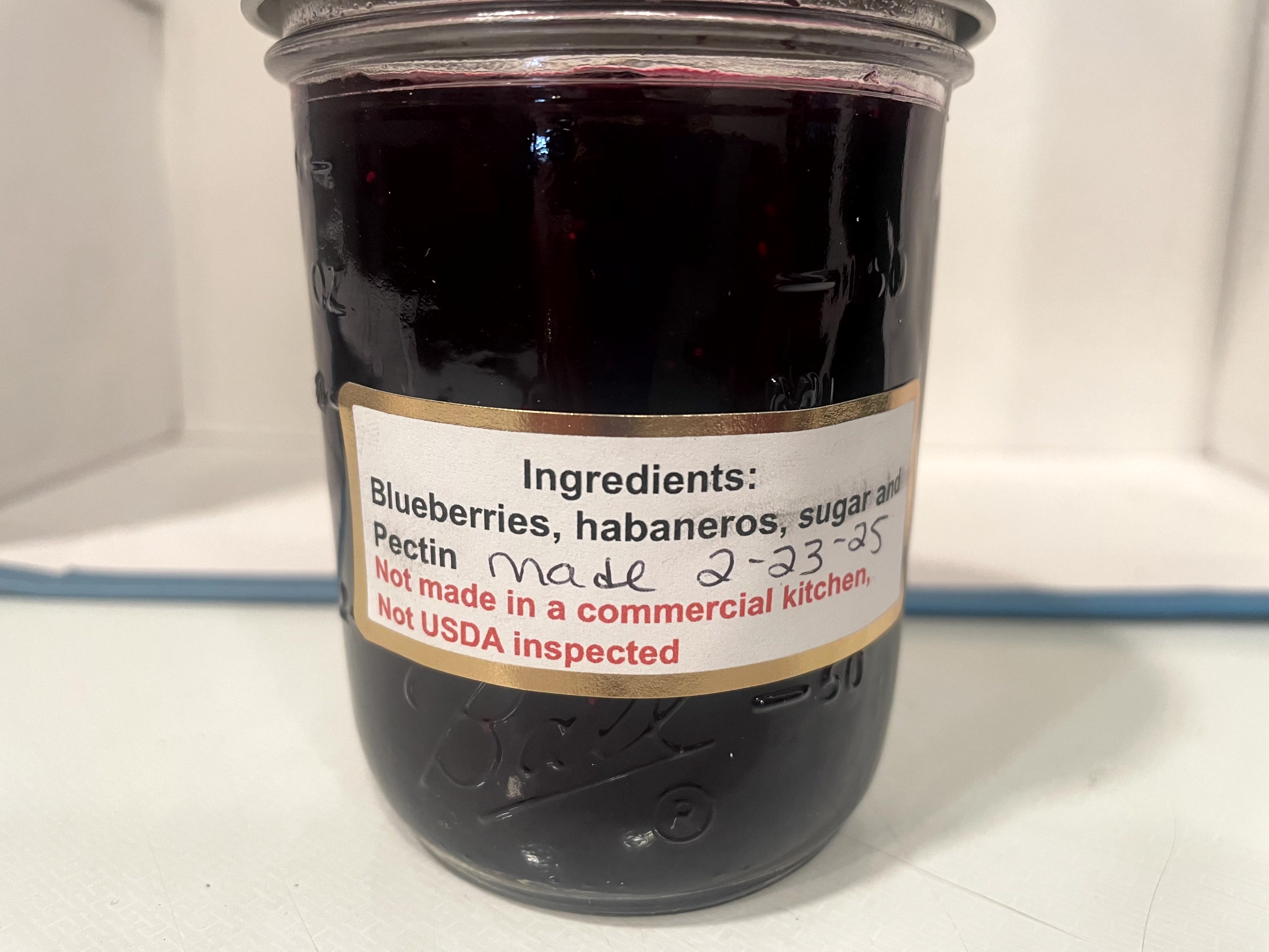Blueberry Habanero Jelly