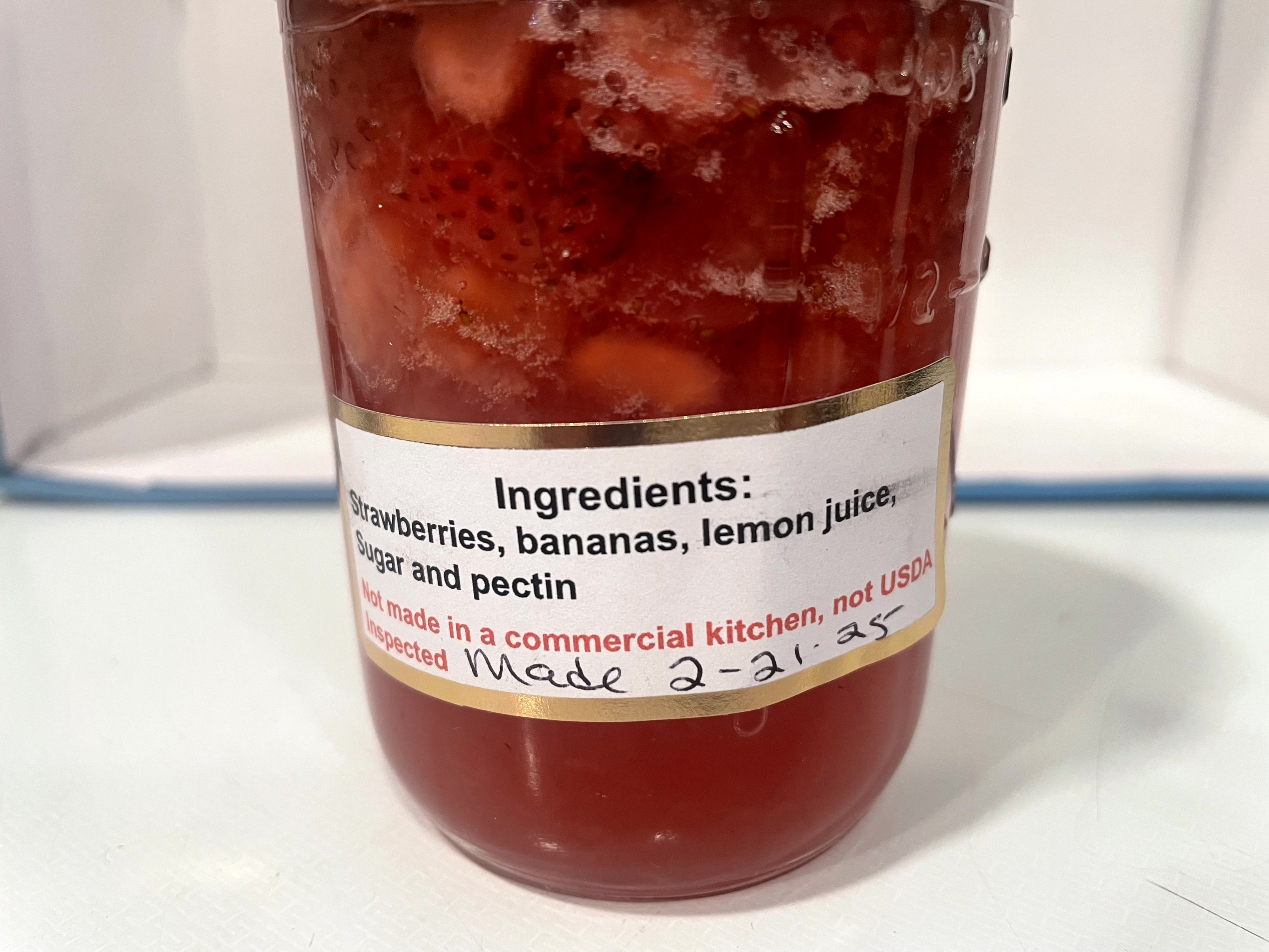 Strawberry/Banana Jam