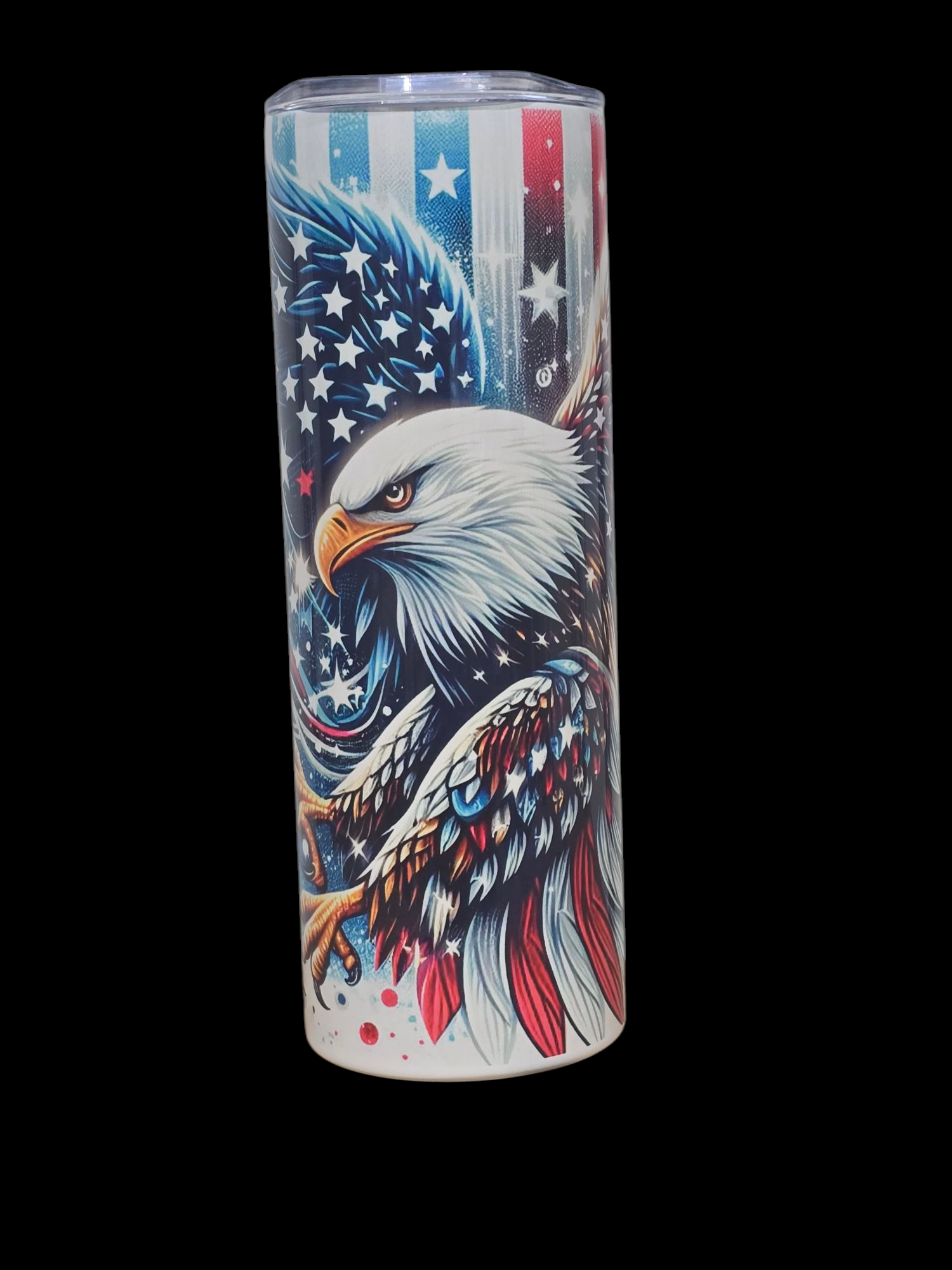 Patriotic Eagle Tumbler