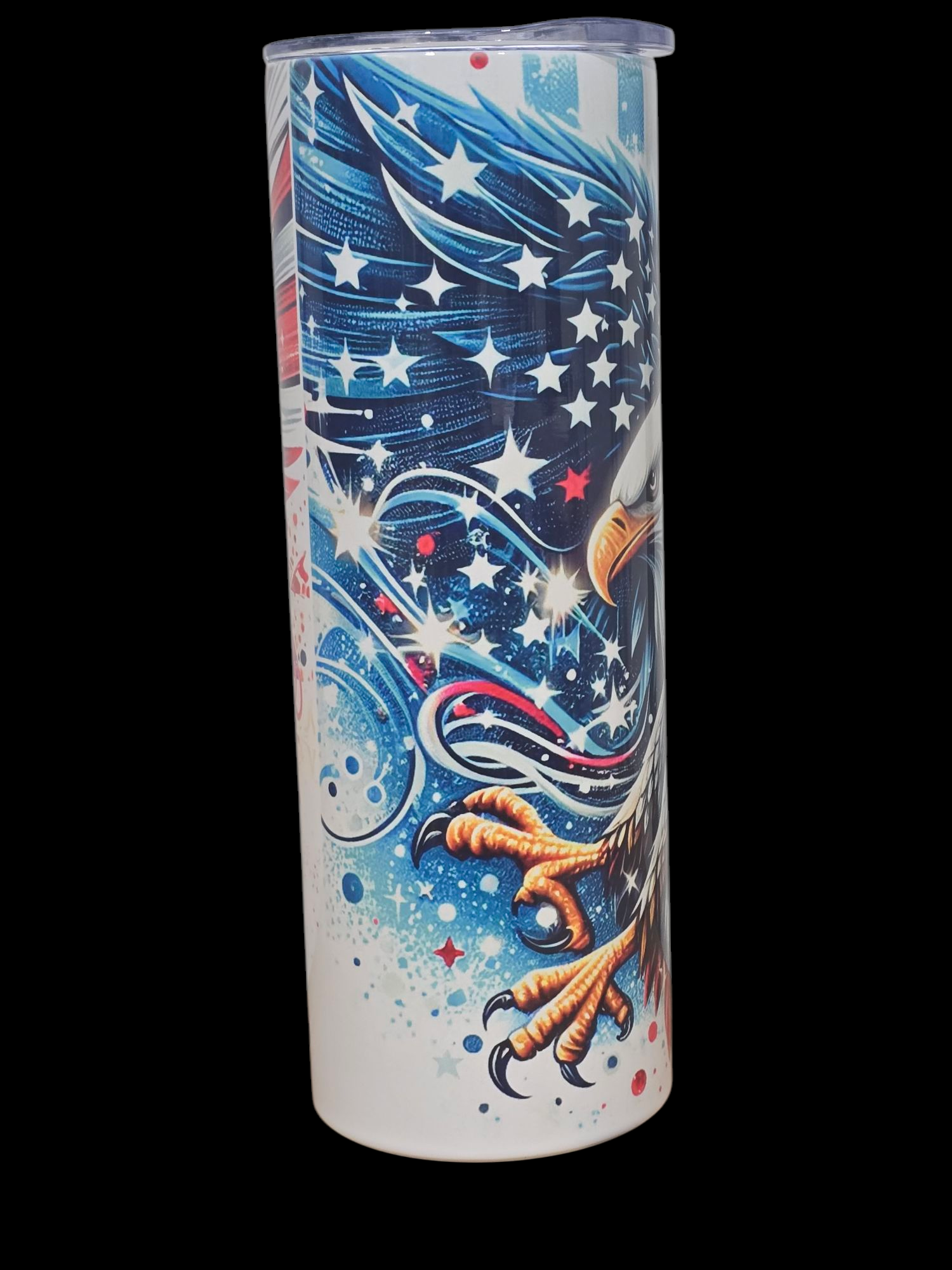 Patriotic Eagle Tumbler