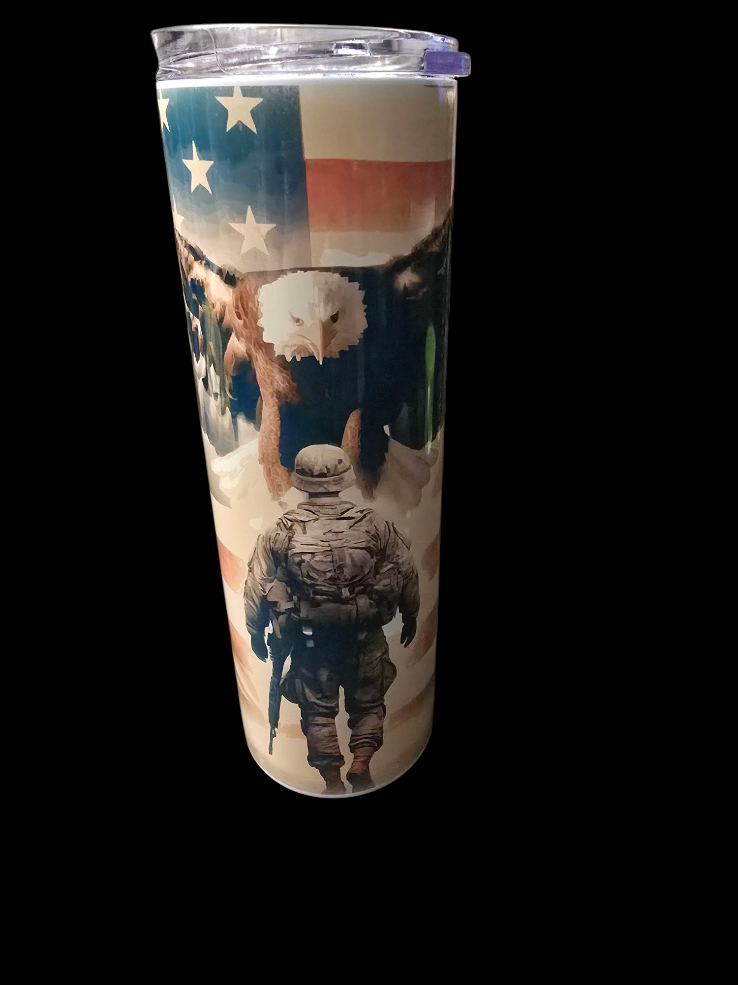 30 oz Skinny Patriotic Tumbler