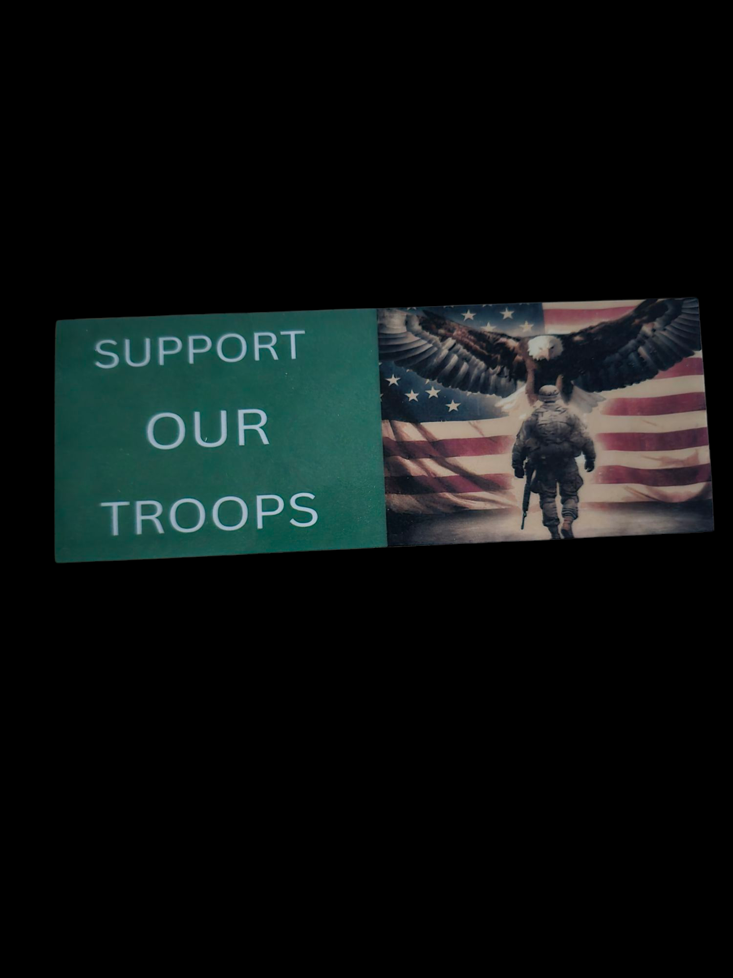Patriotic Support Bumper Sticker