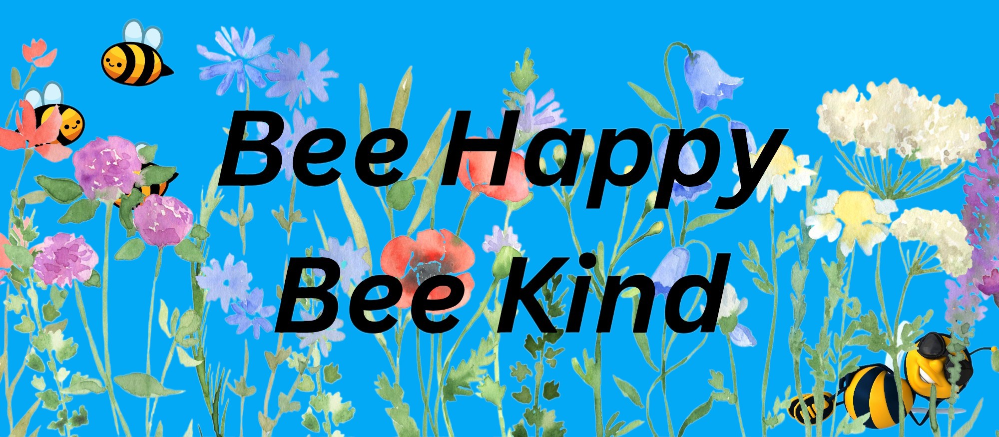 Bee Happy Bee Kind Stickers