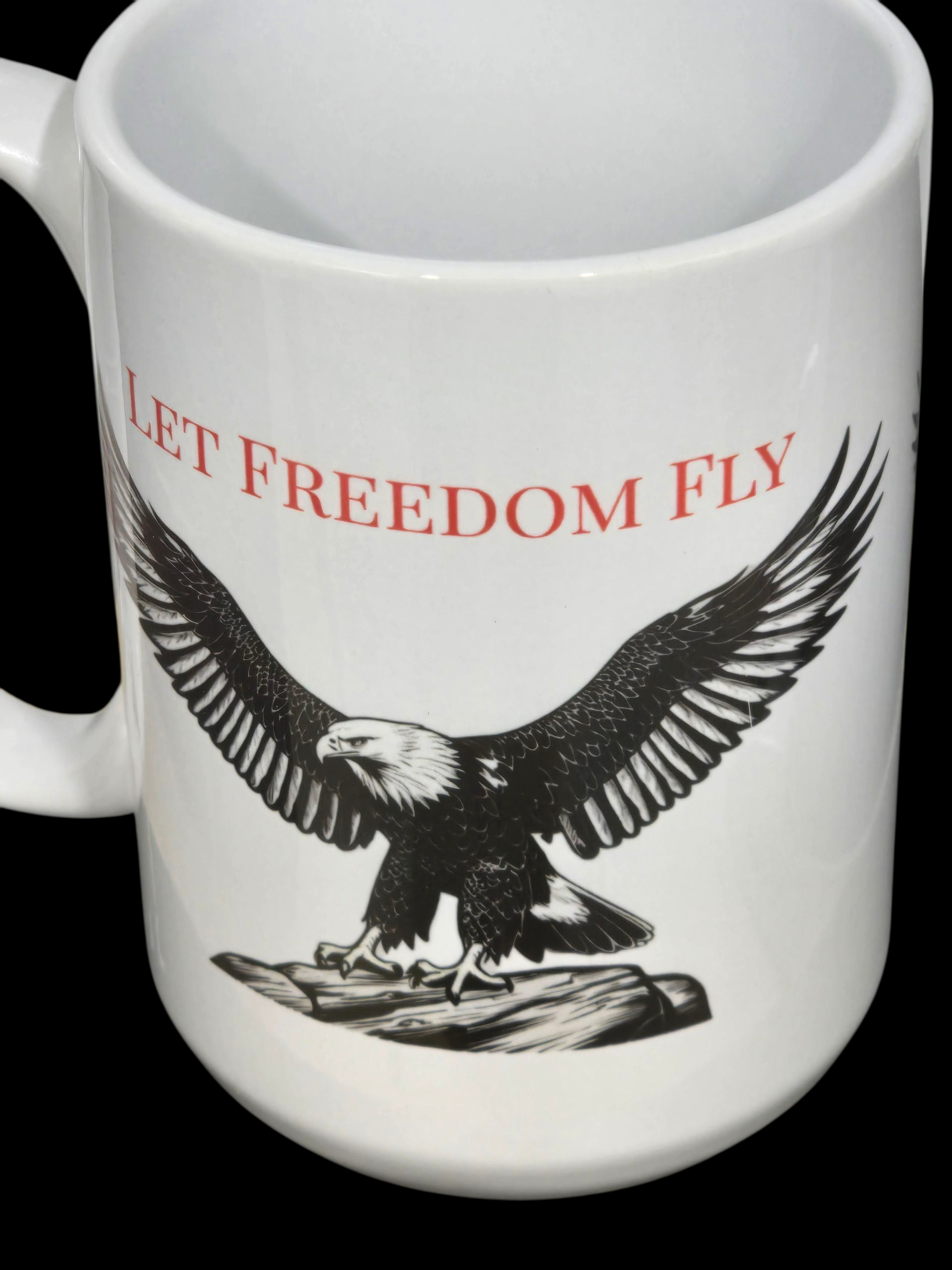 Let Freedom Fly Eagle Mug