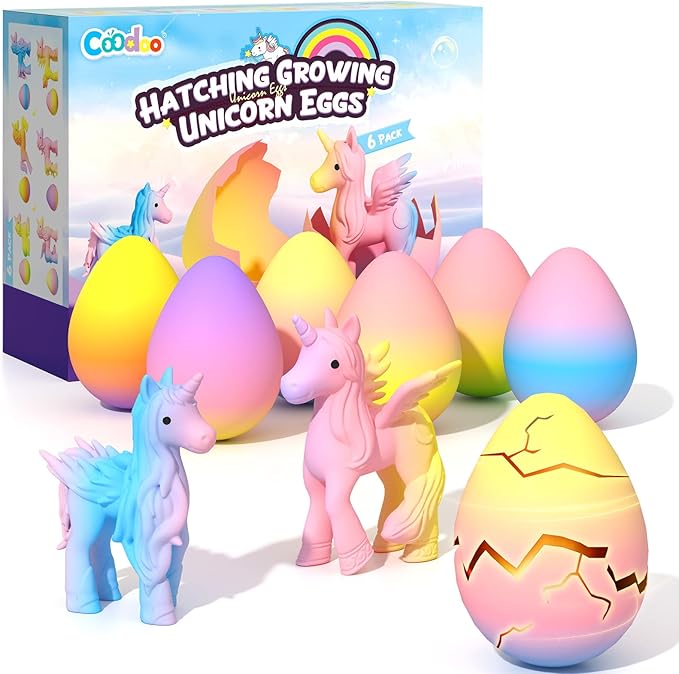 Unicorn Hatching Rainbow Eggs for Kids - (redirected to Amazon at checkout #ad”) 