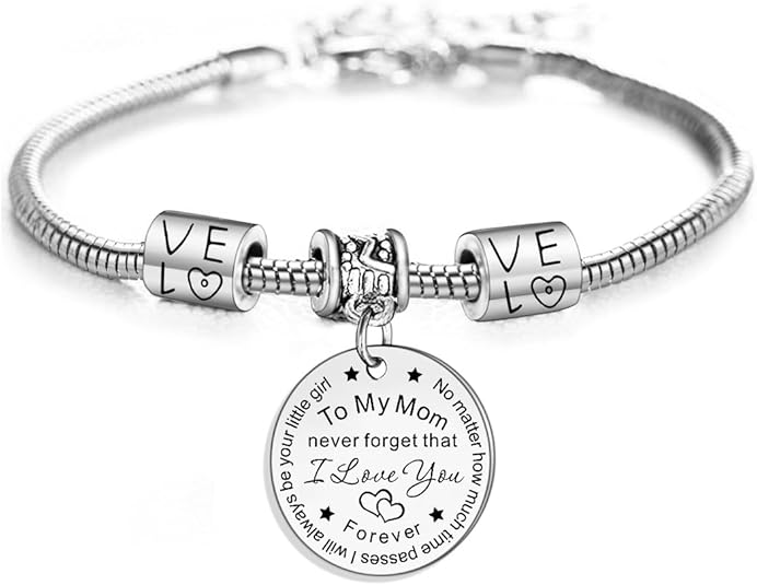 Love Mom Bracelet (redirected to Amazon at checkout #ad”)
