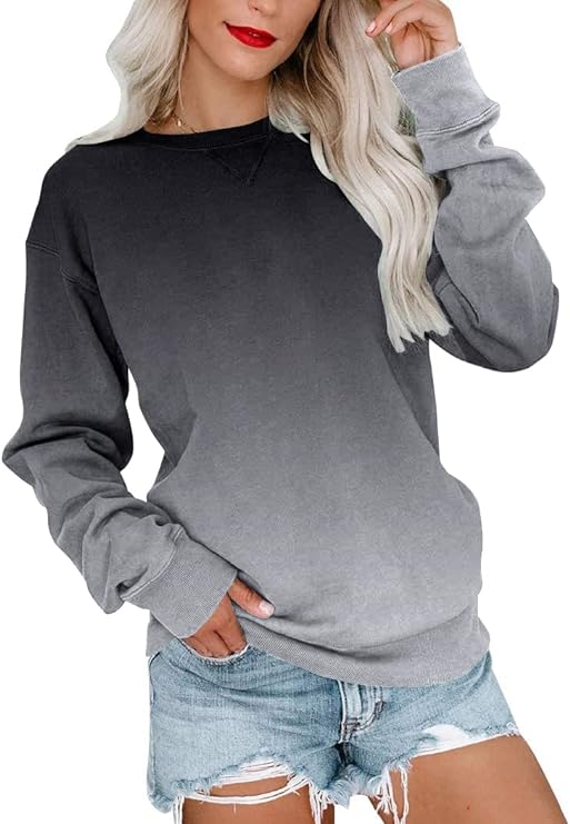 Ombre Sweatshirt (redirected to Amazon at checkout #ad”)