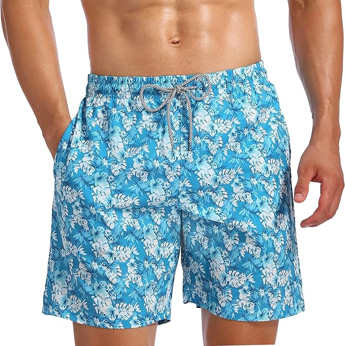 Men's Floral Swim Trunks (redirected to Amazon at checkout #ad”)