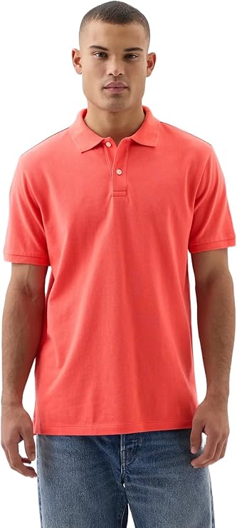 Coral Polo Shirt (redirected to Amazon at checkout #ad”)