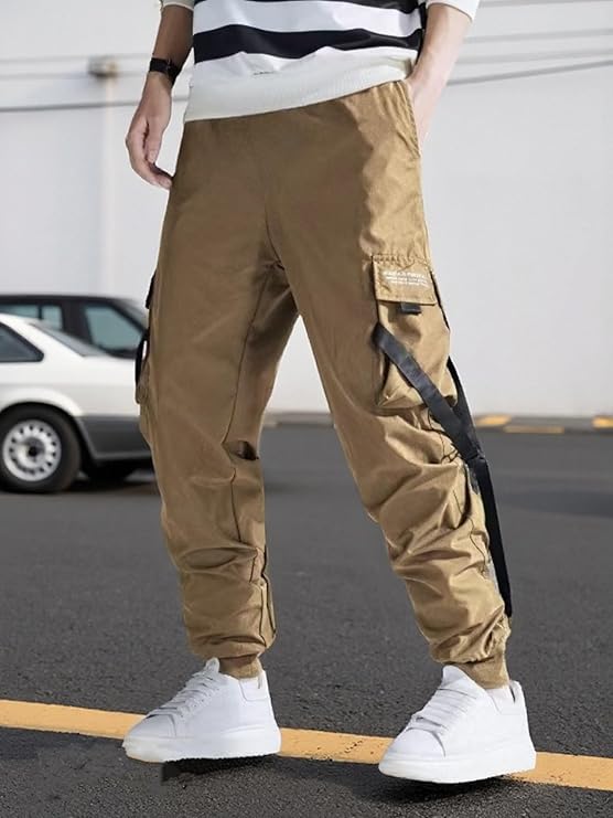 Men's Beige Cargo Pants (redirected to Amazon at checkout #ad”)