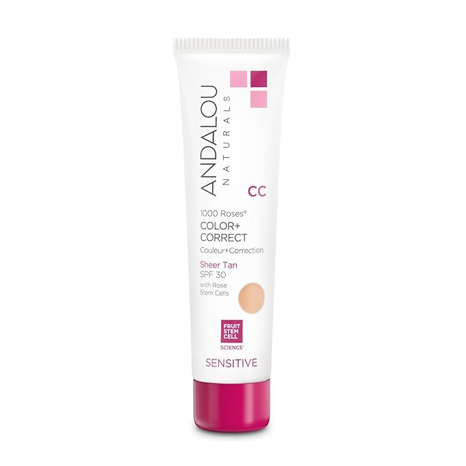Andalou Naturals Sensitive CC Cream (redirected to Amazon at checkout #ad”)