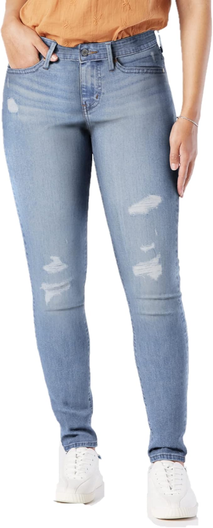Women's Ripped Skinny Jeans (redirected to Amazon at checkout #ad”)
