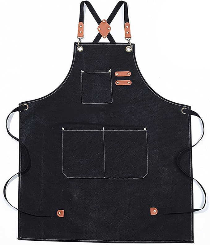 Denim Apron (redirected to Amazon at checkout #ad”)