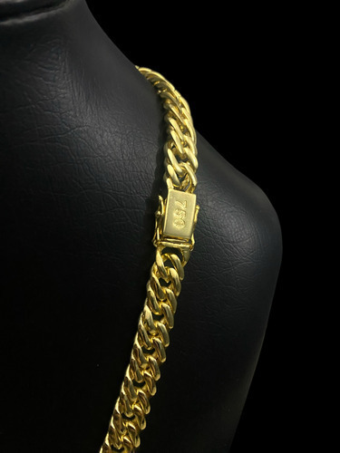 Kit Grumet 13mm + Pingente Letra Banhado A Ouro 18k