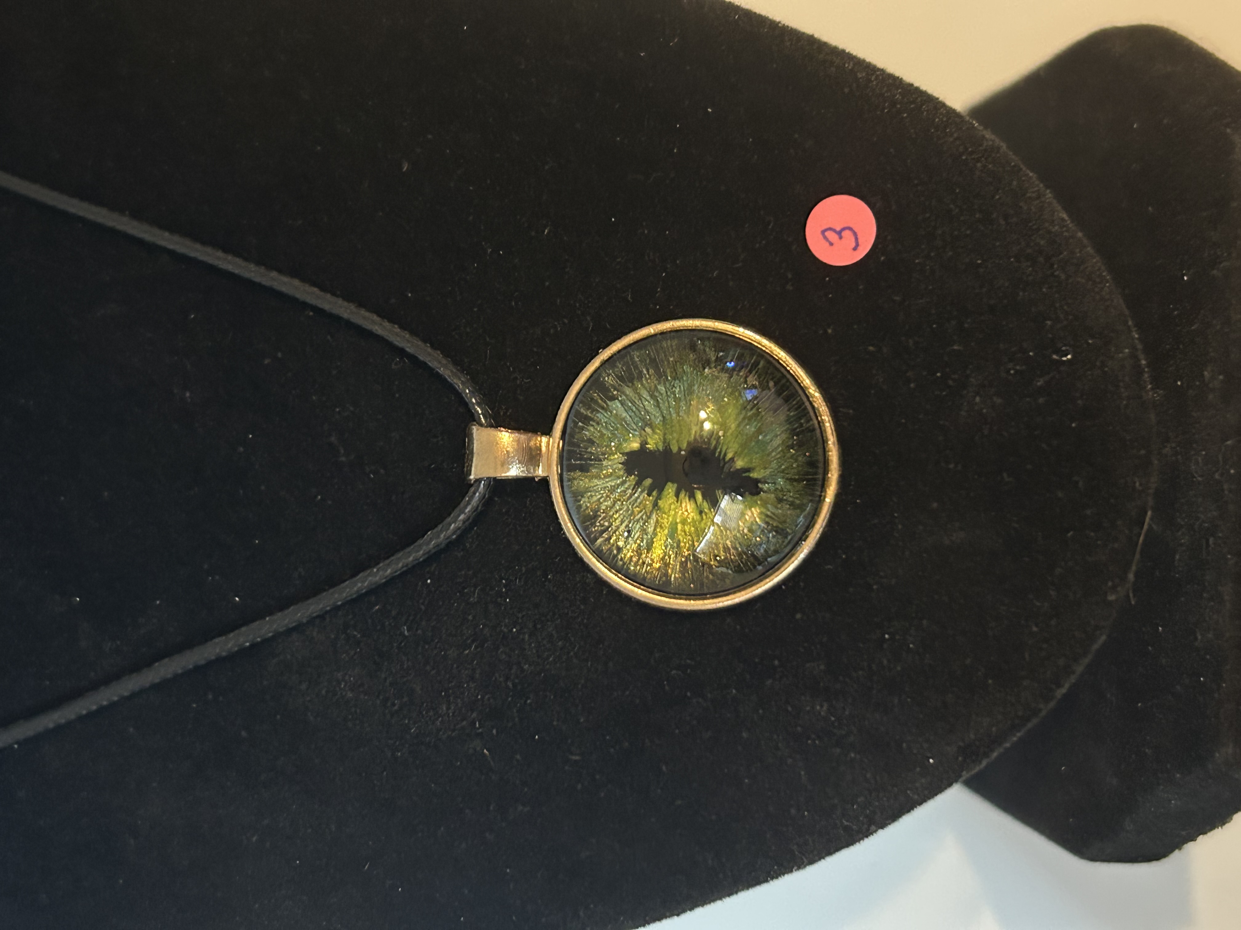 Handcrafted Dragon-eye, Pendant Necklace