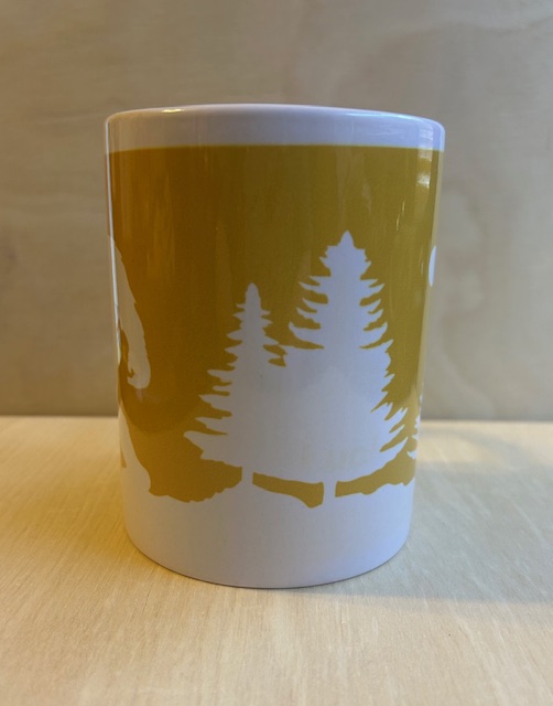 Ceramic Coffee Mug Bigfoot