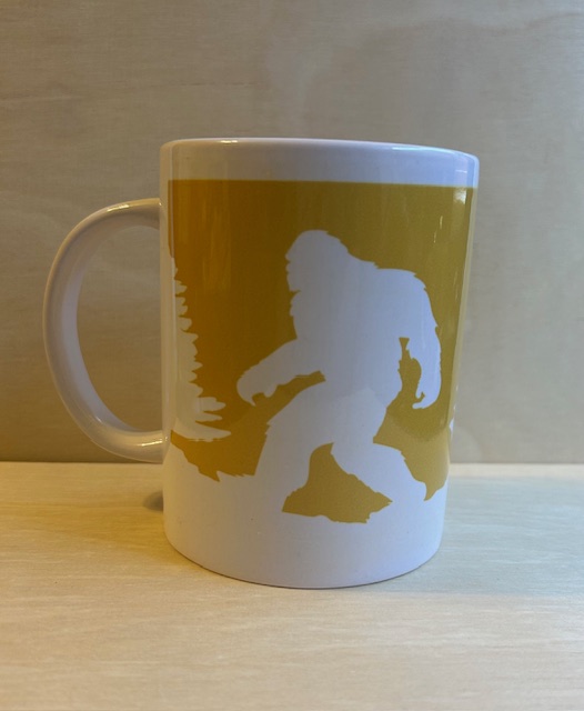 Ceramic Coffee Mug Bigfoot