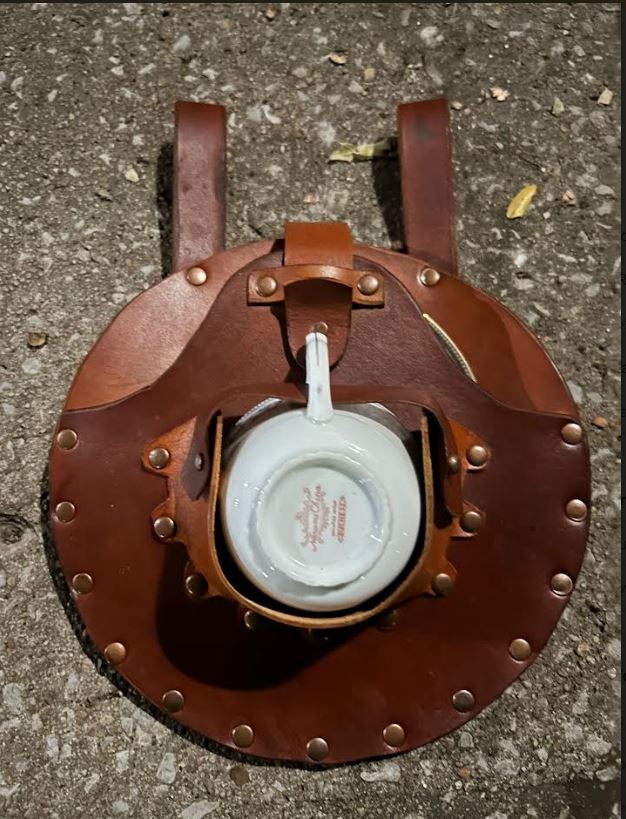 Tea Holster with Tea Cup