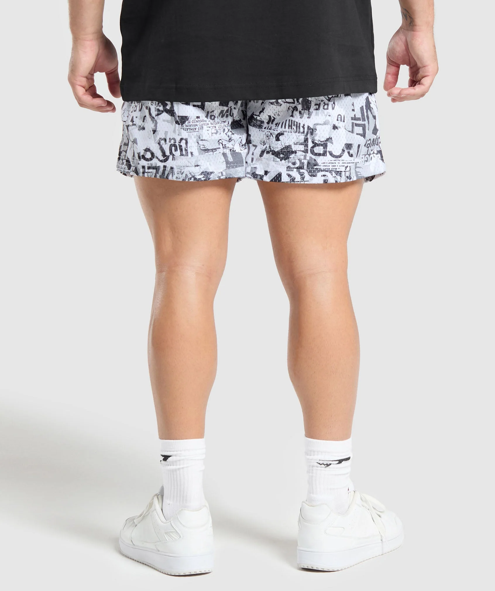 Printed Mesh 5" Shorts