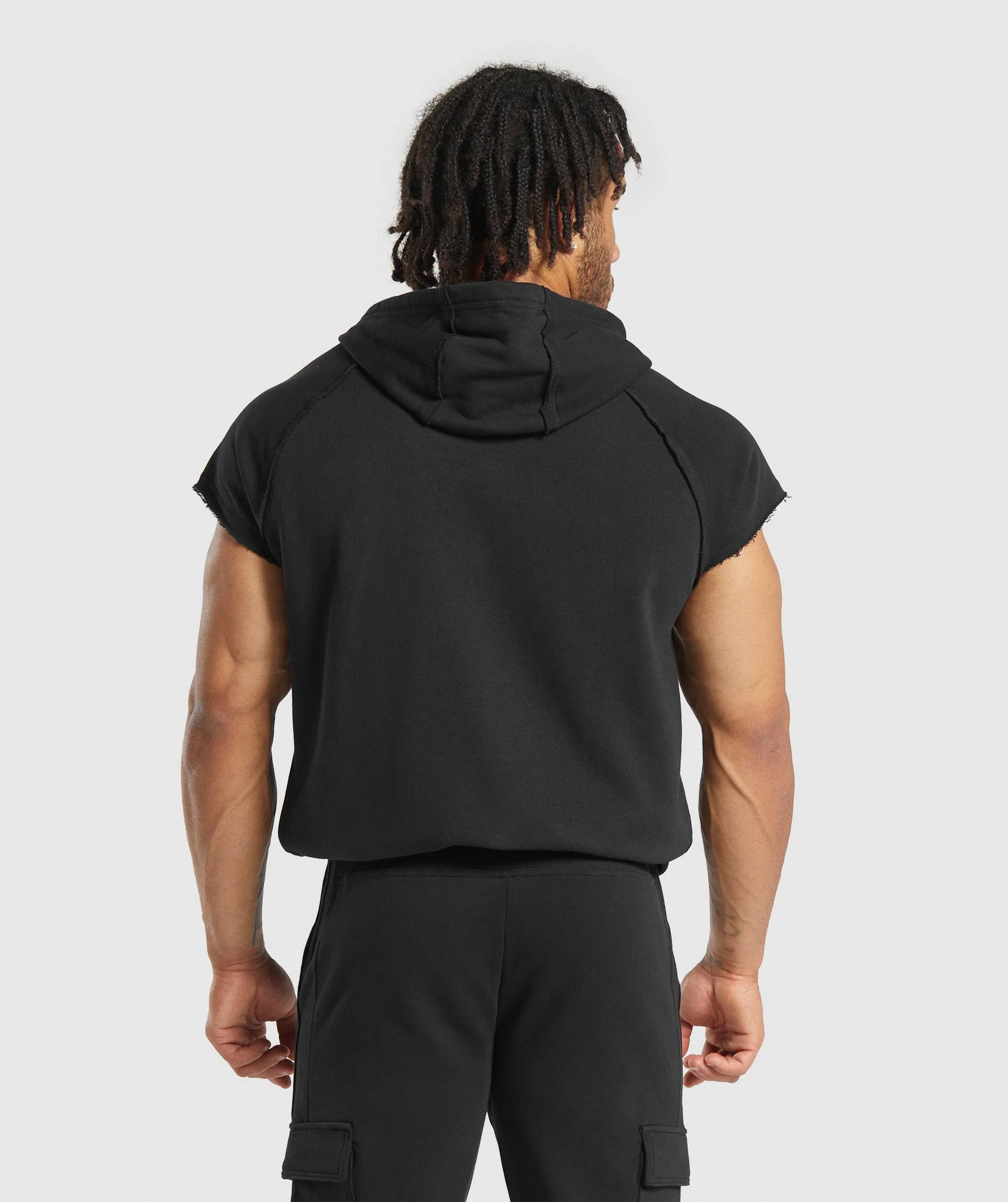 Legacy 1/4 Zip Cap Sleeve Hoodie