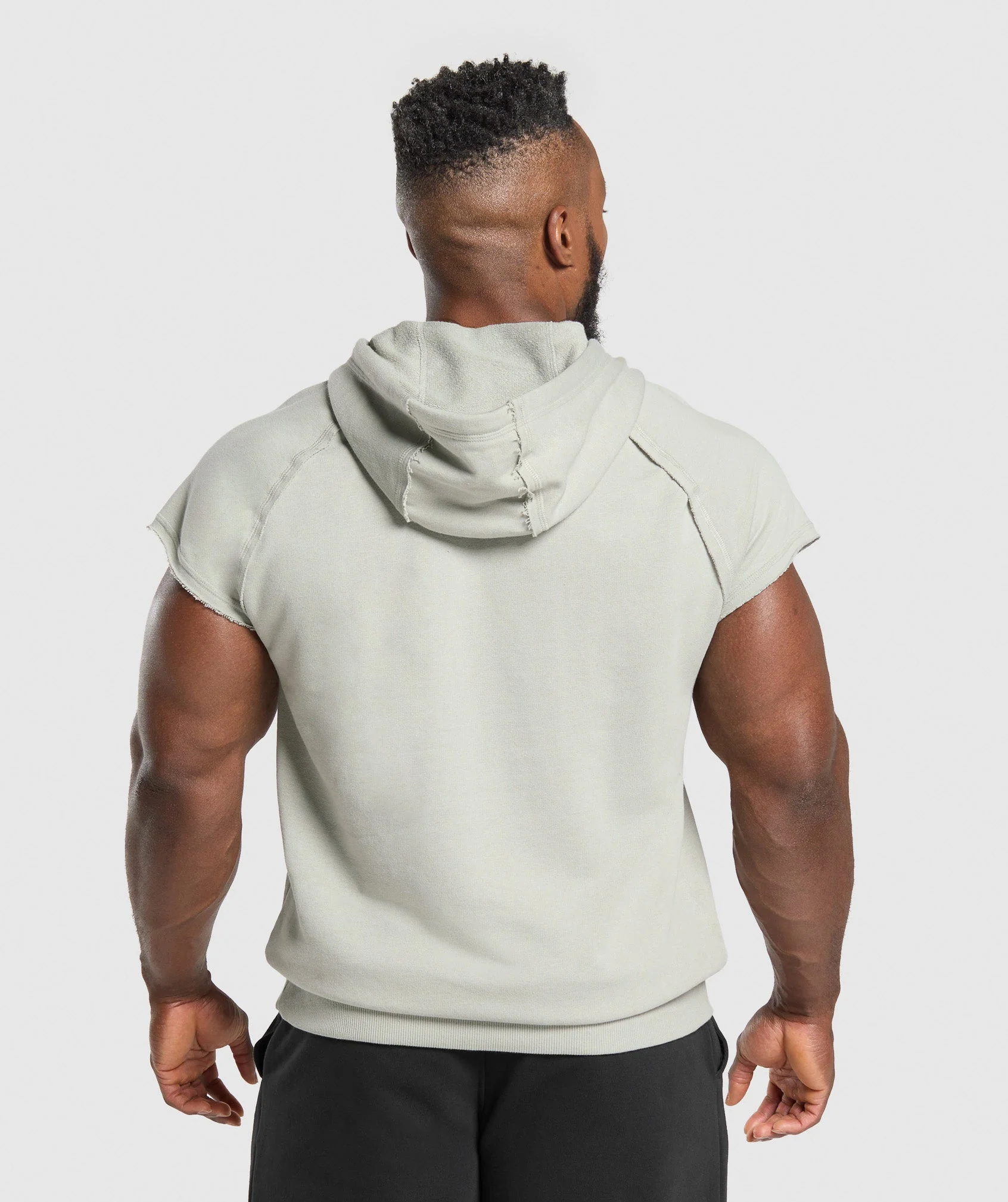 Legacy 1/4 Zip Cap Sleeve Hoodie
