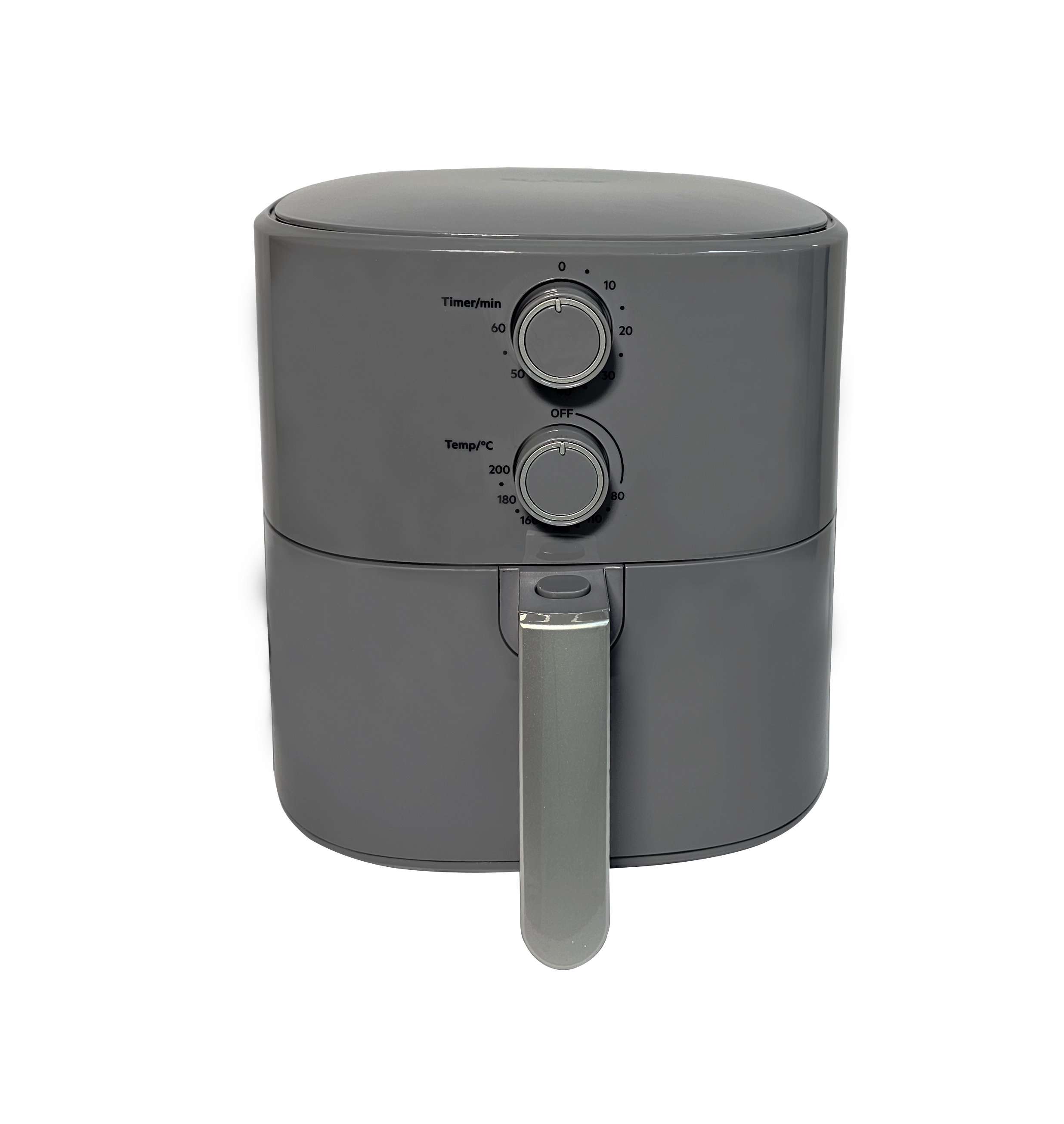 Freidora de aire gris