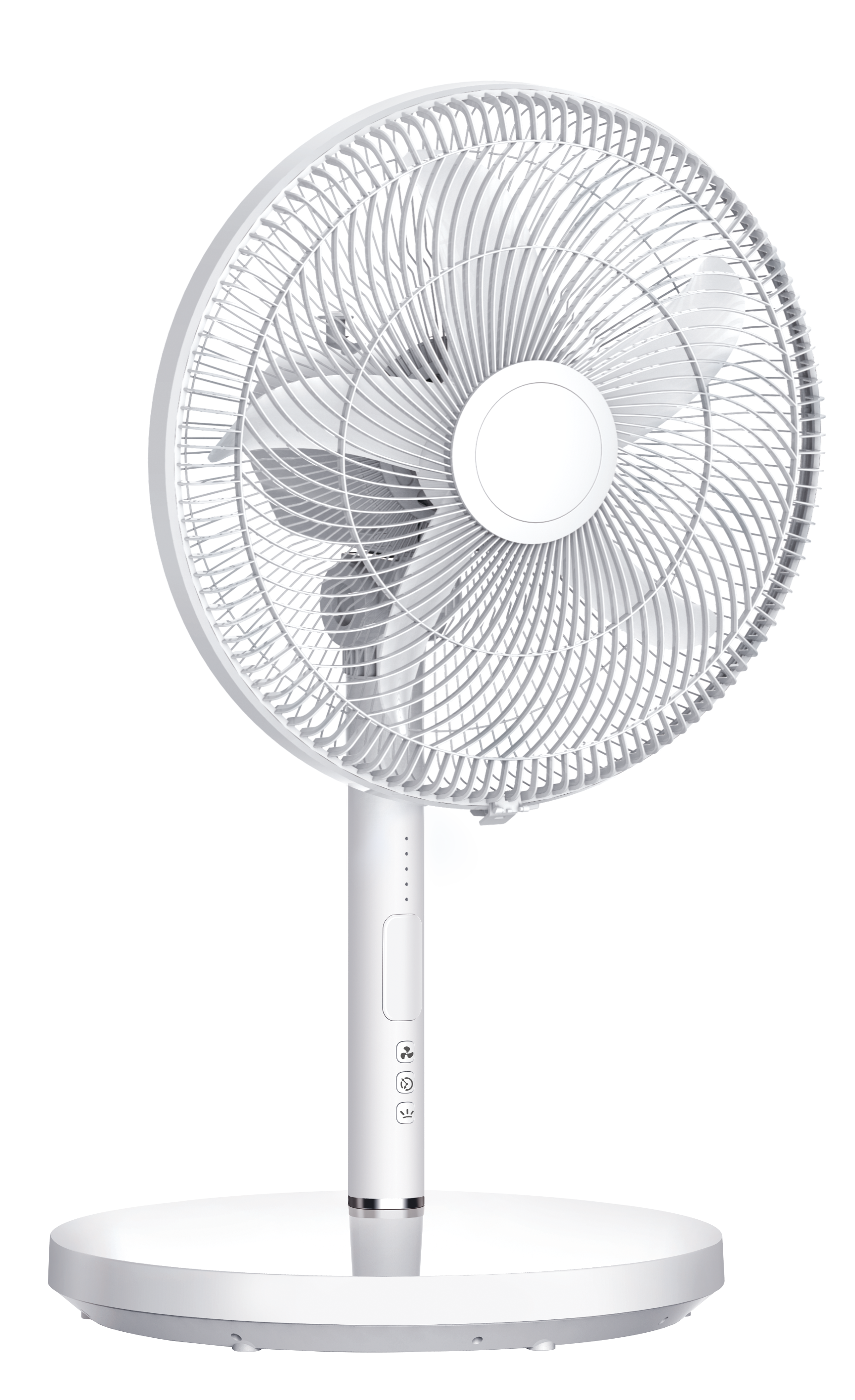 Ventilador ajustable con luz LED