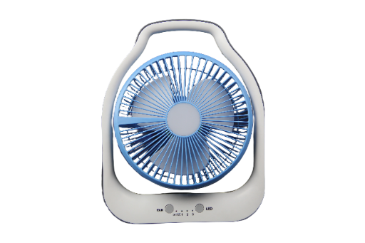 Ventilador portátil con luz LED
