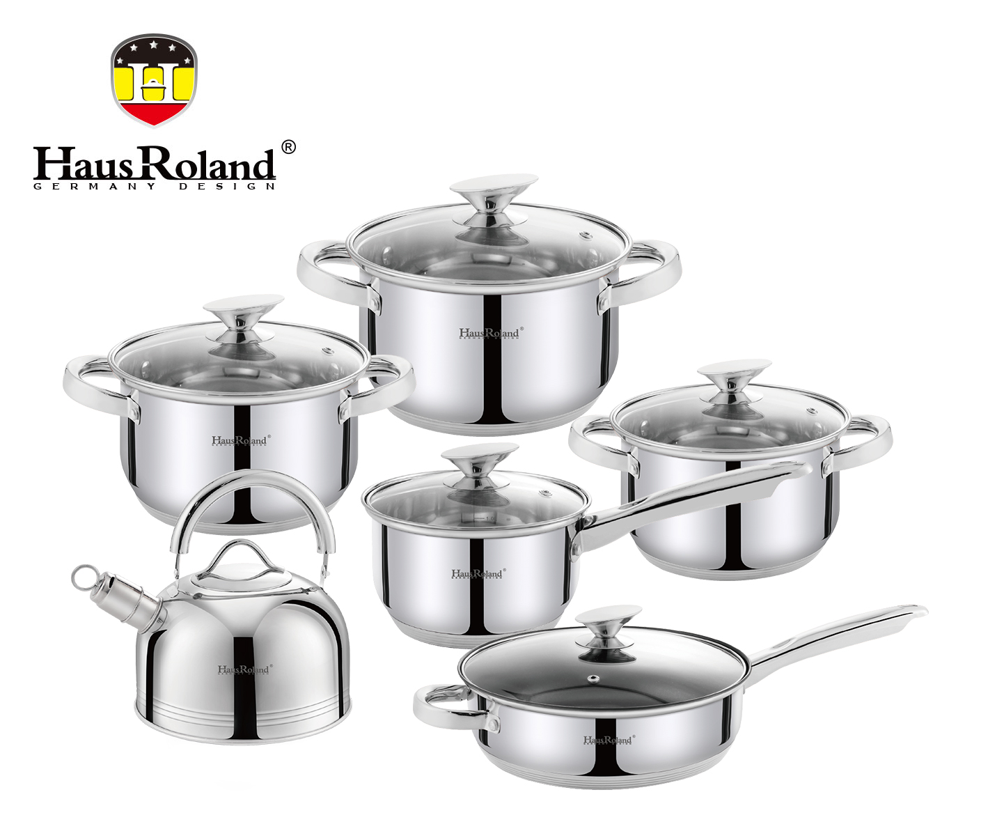 Juego de Ollas Haus Roland Modelo HR 150-1