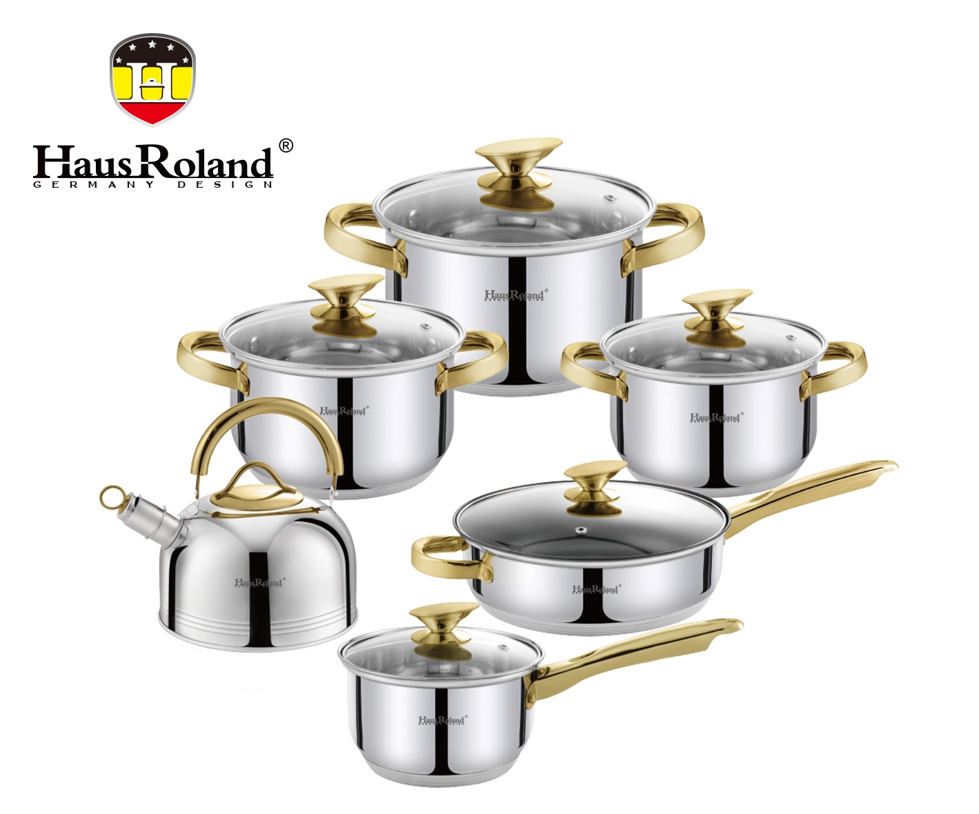 Juego de Ollas Haus Roland Modelo HR 150-3