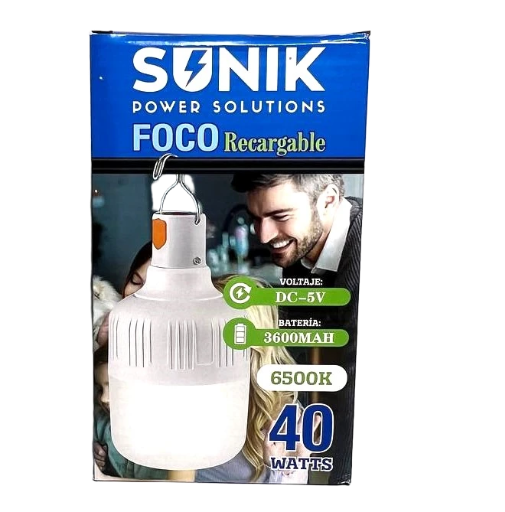 Foco LED recargable SUNIK