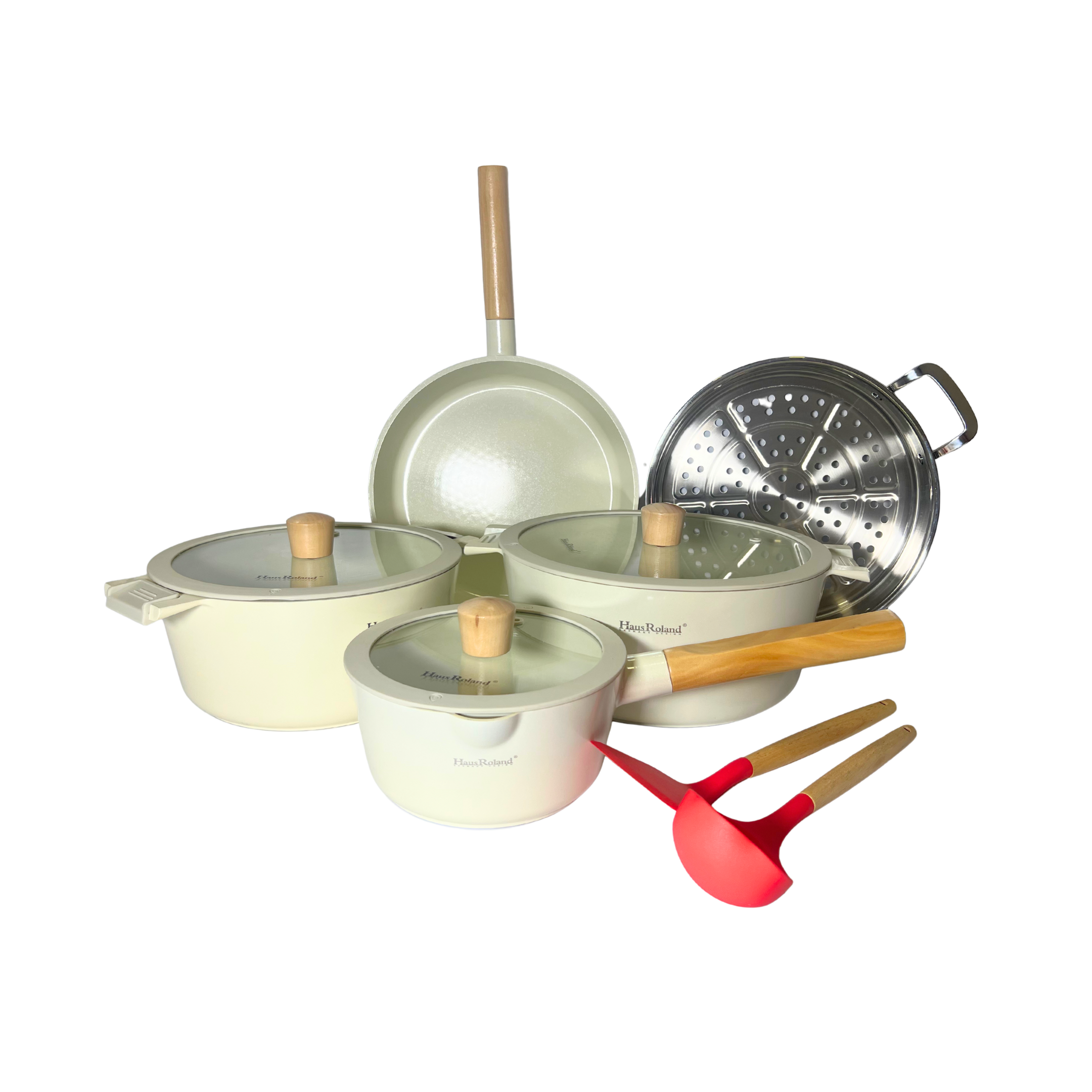 Juego de batería de cocina antiadherente